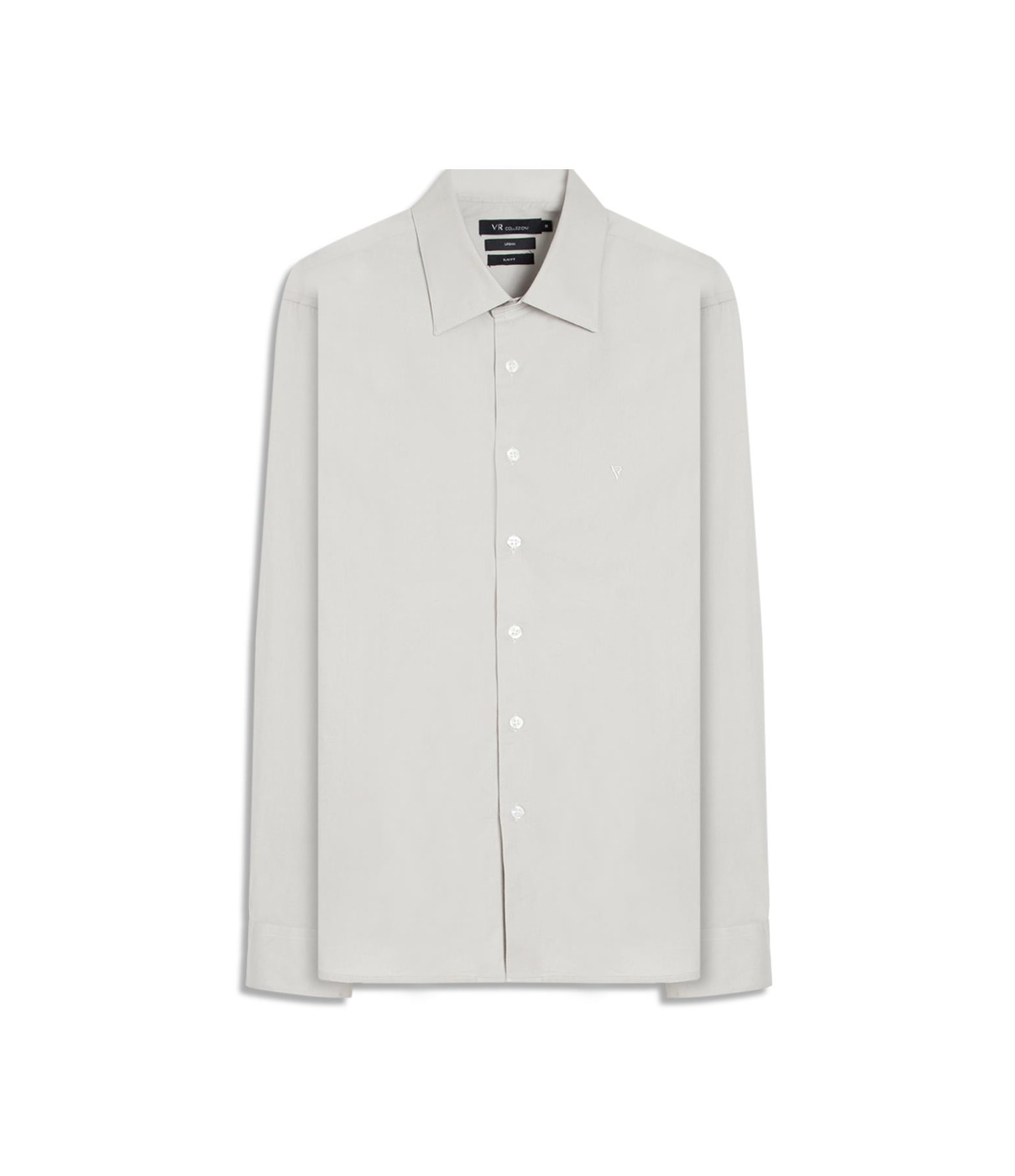 Camisa Stretch Andria Cinza Claro