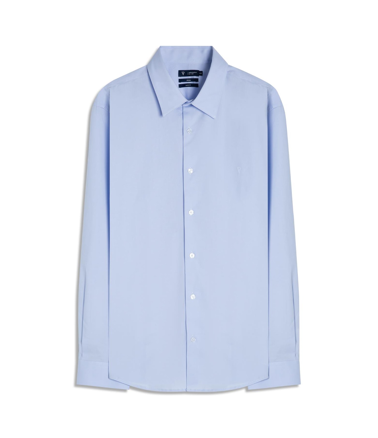 Camisa Stretch Slim Irish Azul Claro