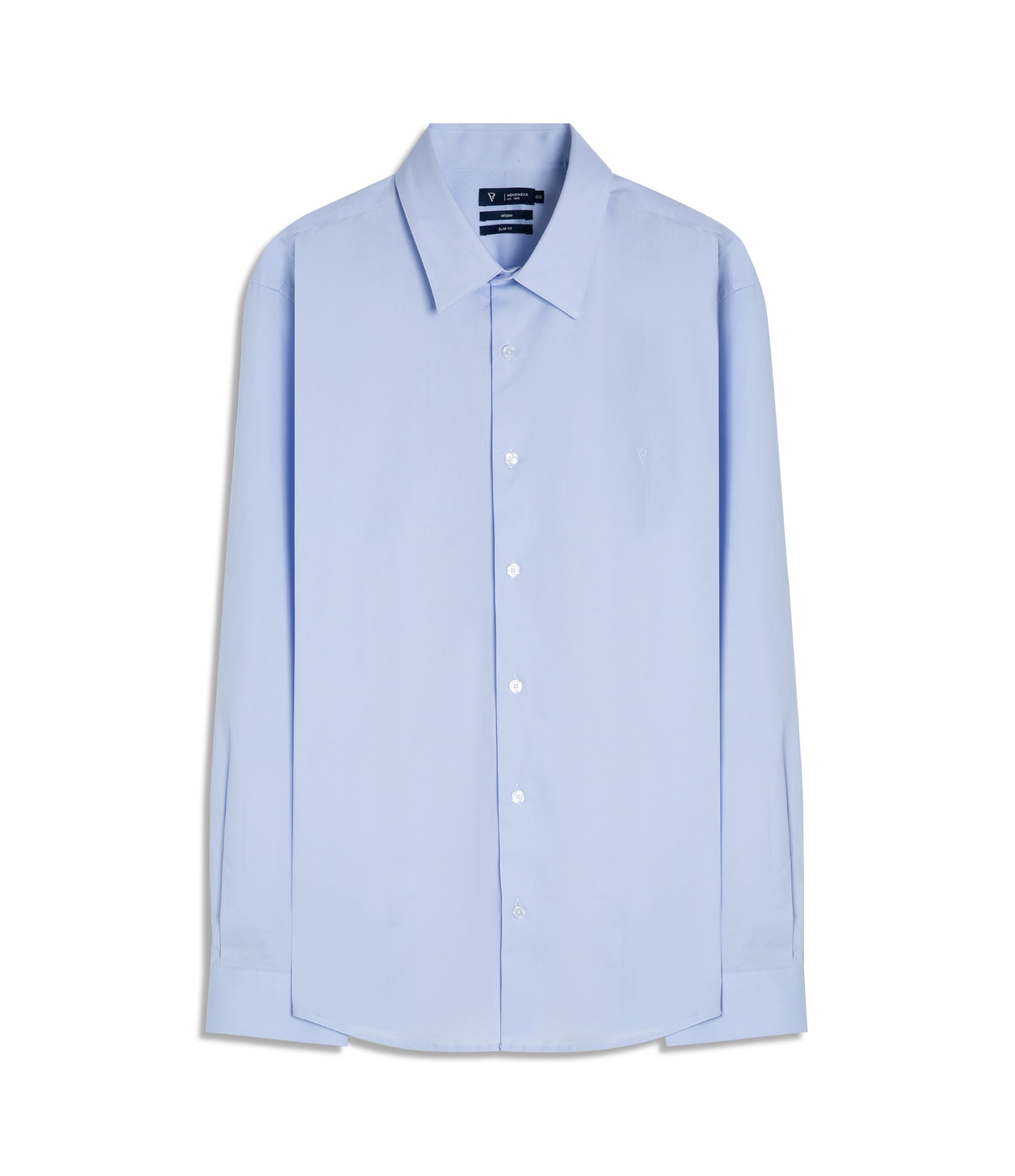 Camisa Stretch Slim Irish Azul Claro