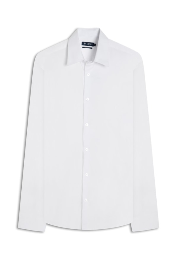 Camisa Stretch Slim Irish Branco
