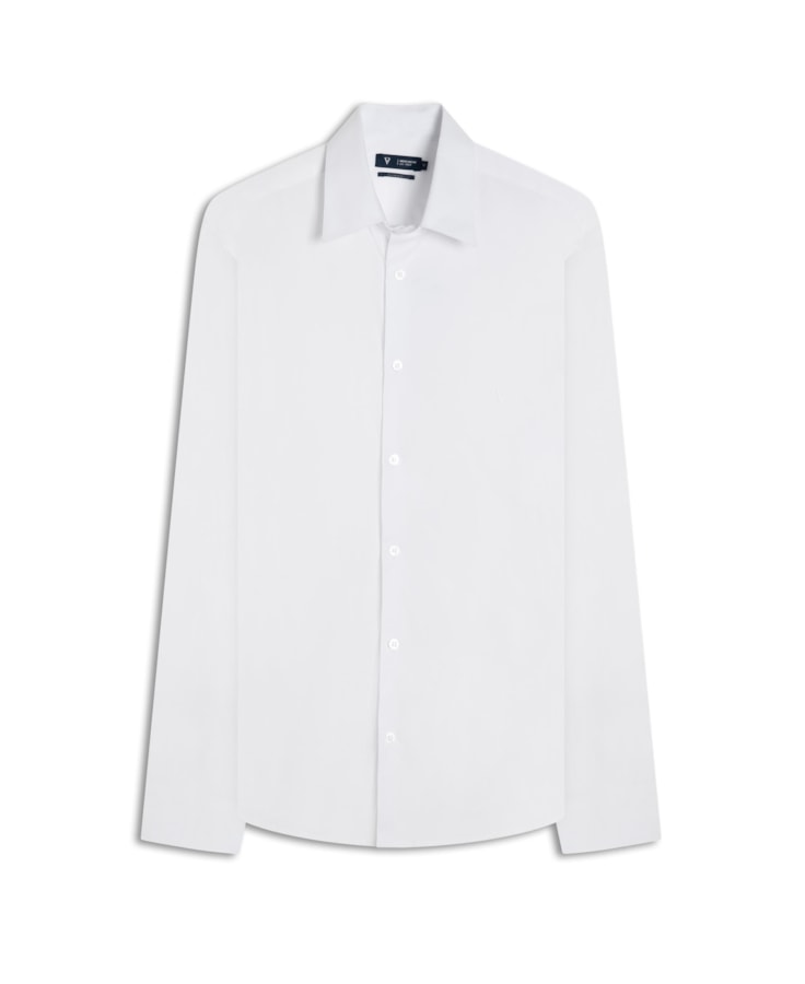 Camisa Stretch Slim Irish Branco