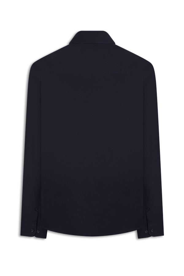 Camisa Stretch Slim Irish Dark Navy