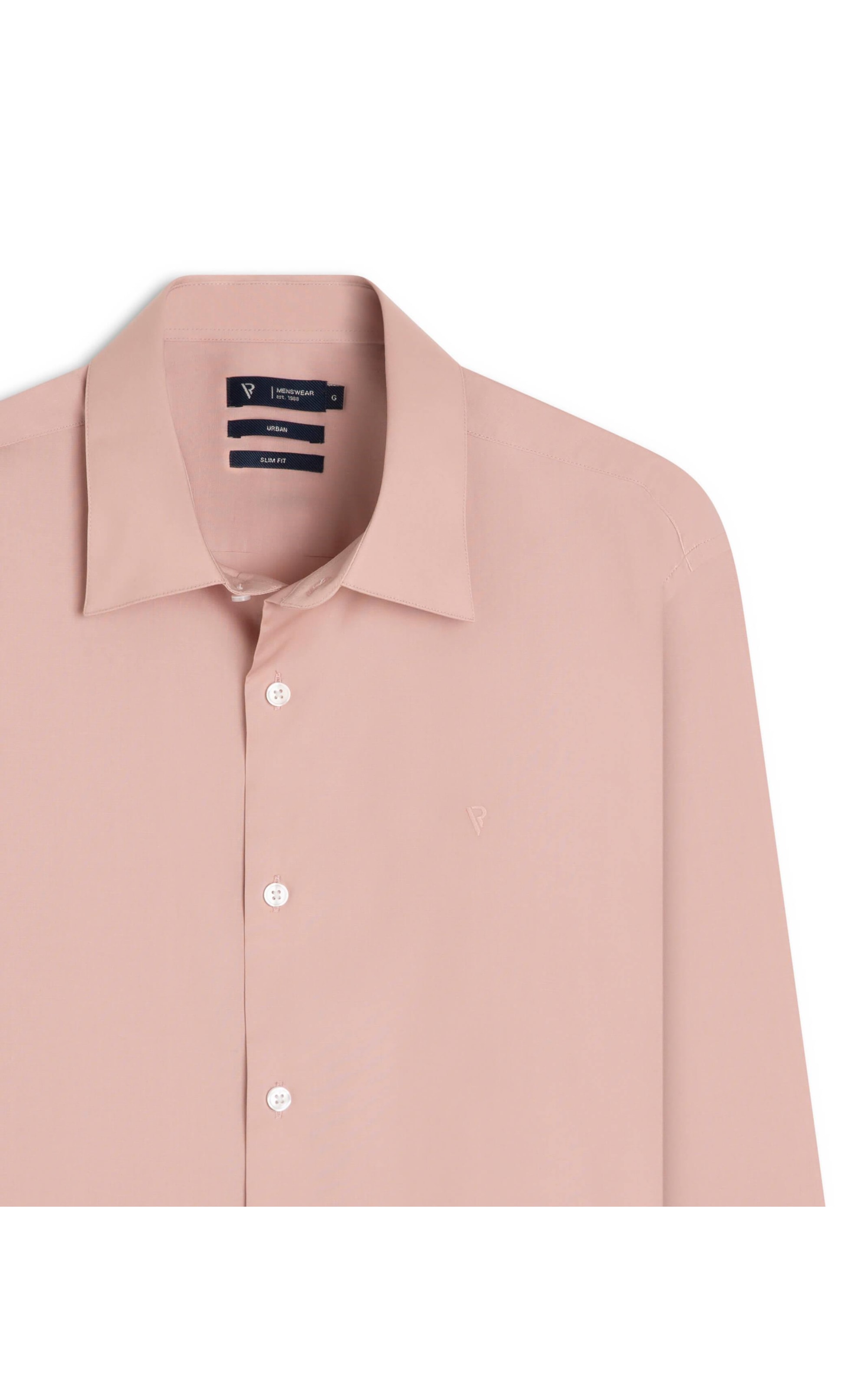 Camisa Stretch Slim Irish Rosa Velho