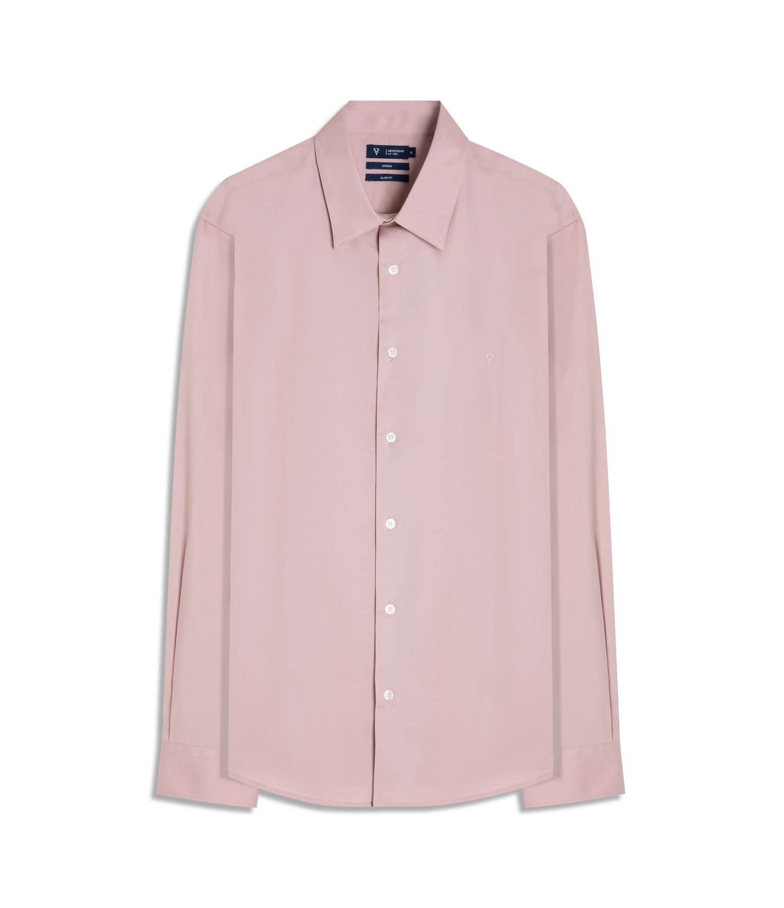 Camisa Stretch Slim Irish Rosa Velho