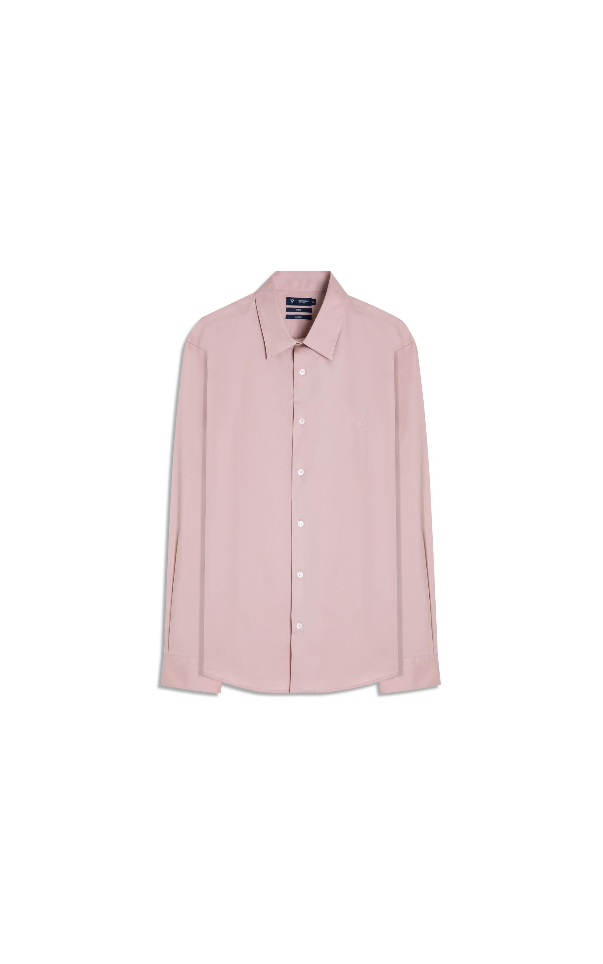 Camisa Stretch Slim Irish Rosa Velho