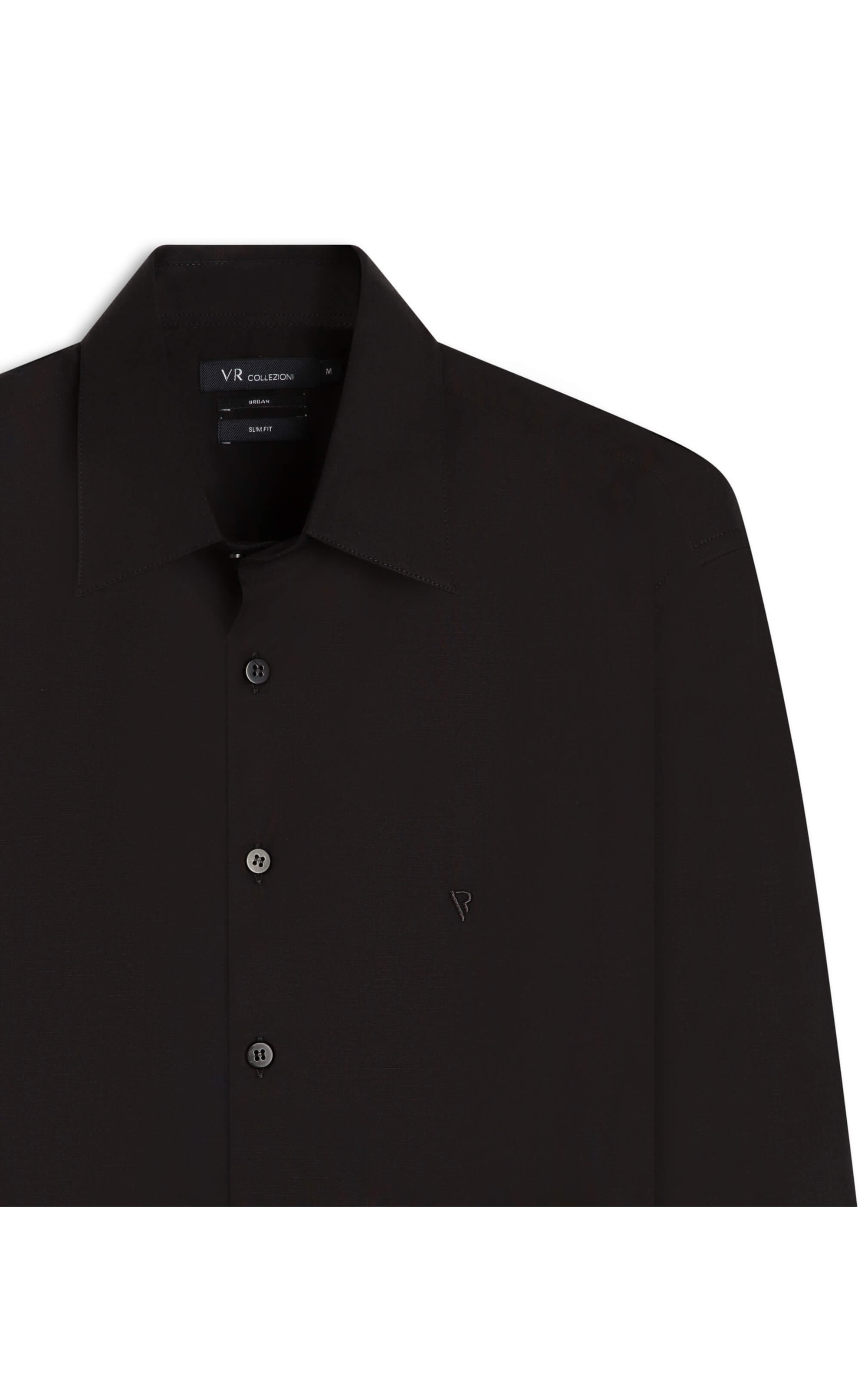 Camisa Stretch Slim Preto