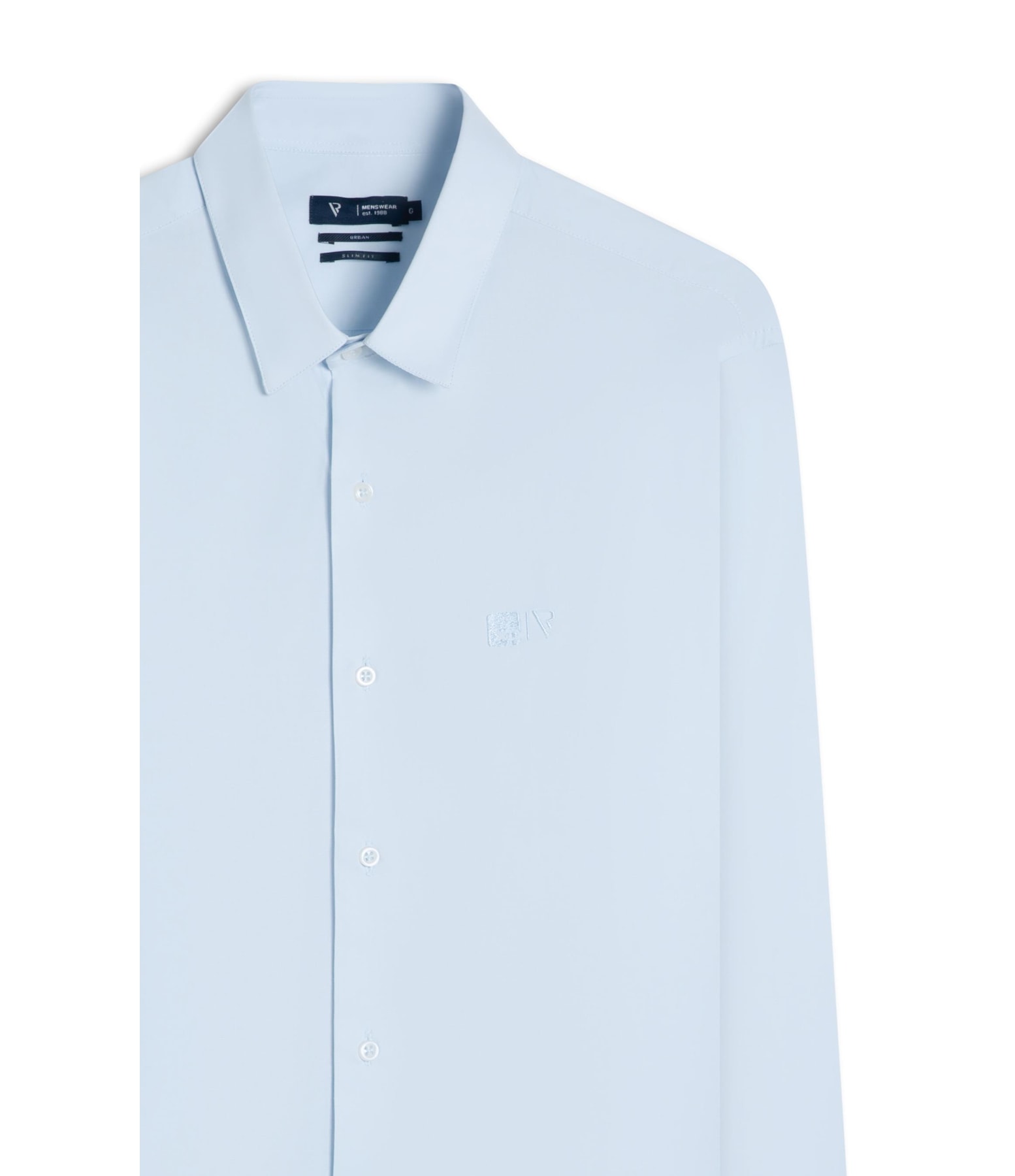 Camisa Stretch Slim Shangai Xp Azul Claro