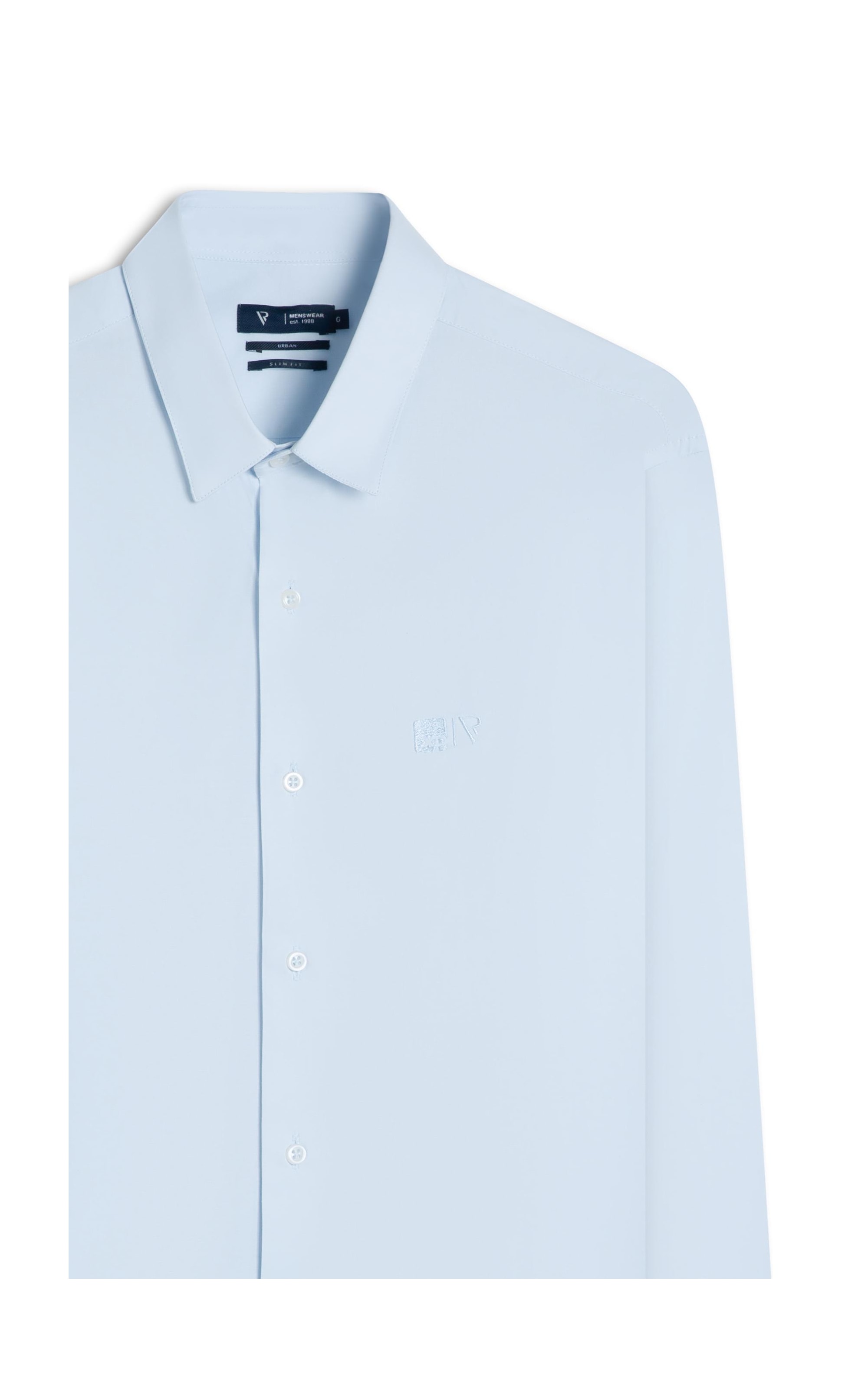 Camisa Stretch Slim Shangai Xp Azul Claro