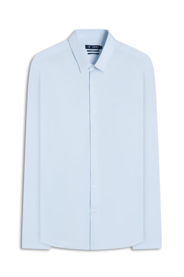 Camisa Stretch Slim Shangai Xp Azul Claro