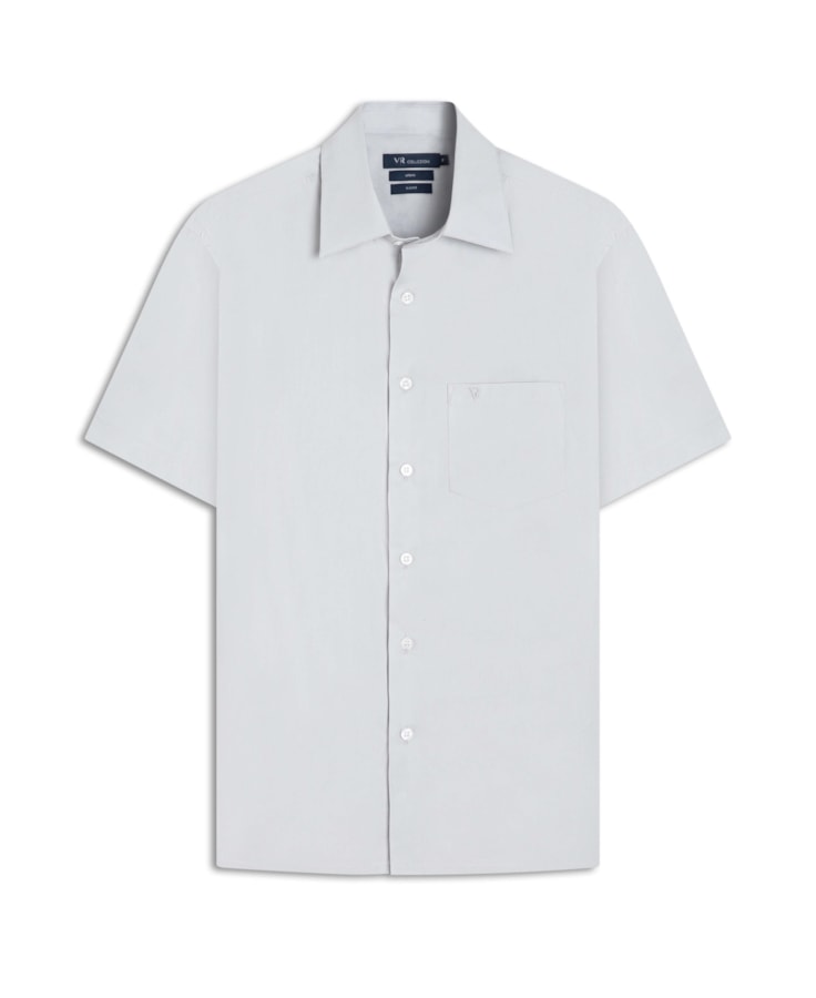 Camisa Stretch Surf Cinza Claro
