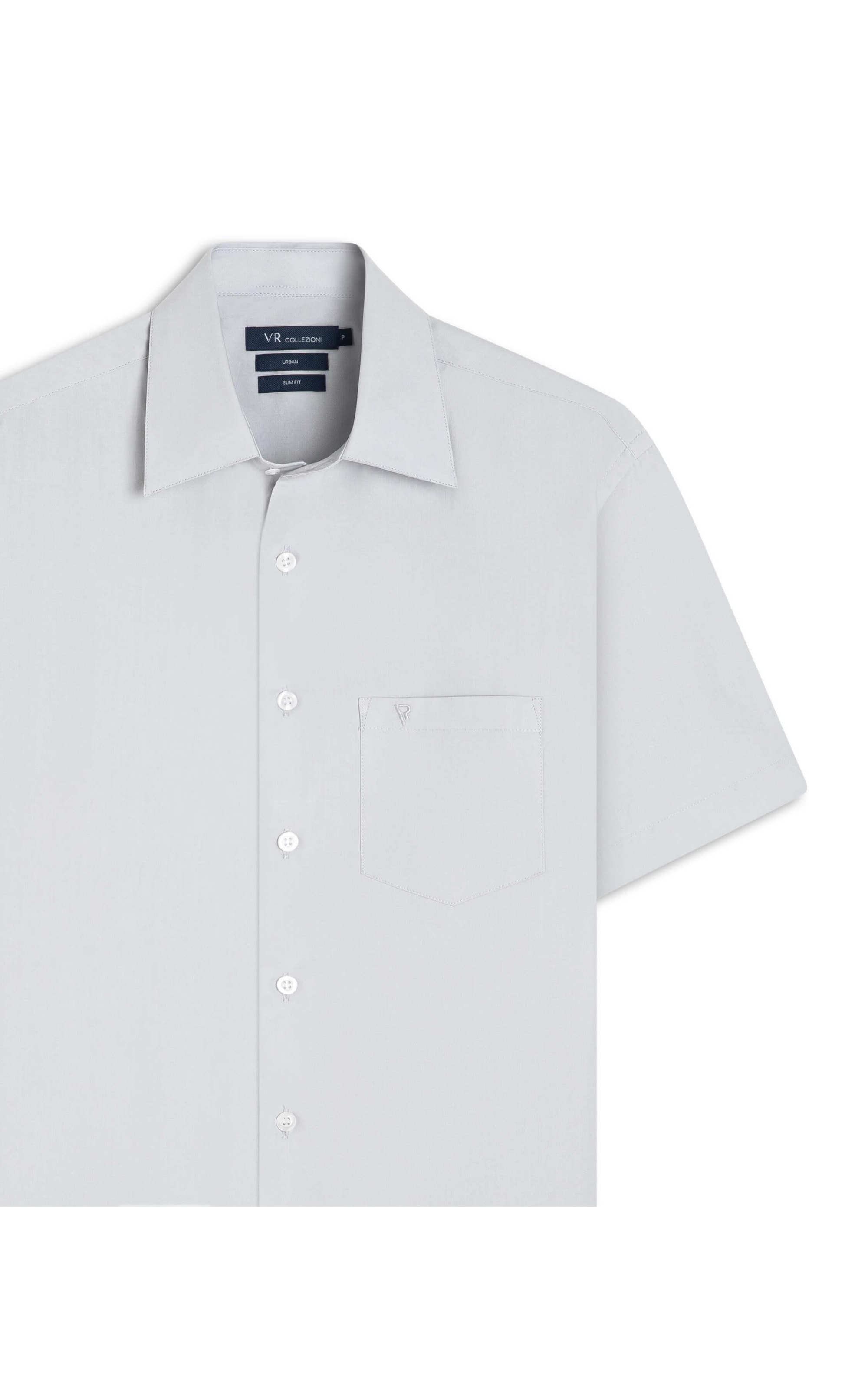 Camisa Stretch Surf Cinza Claro