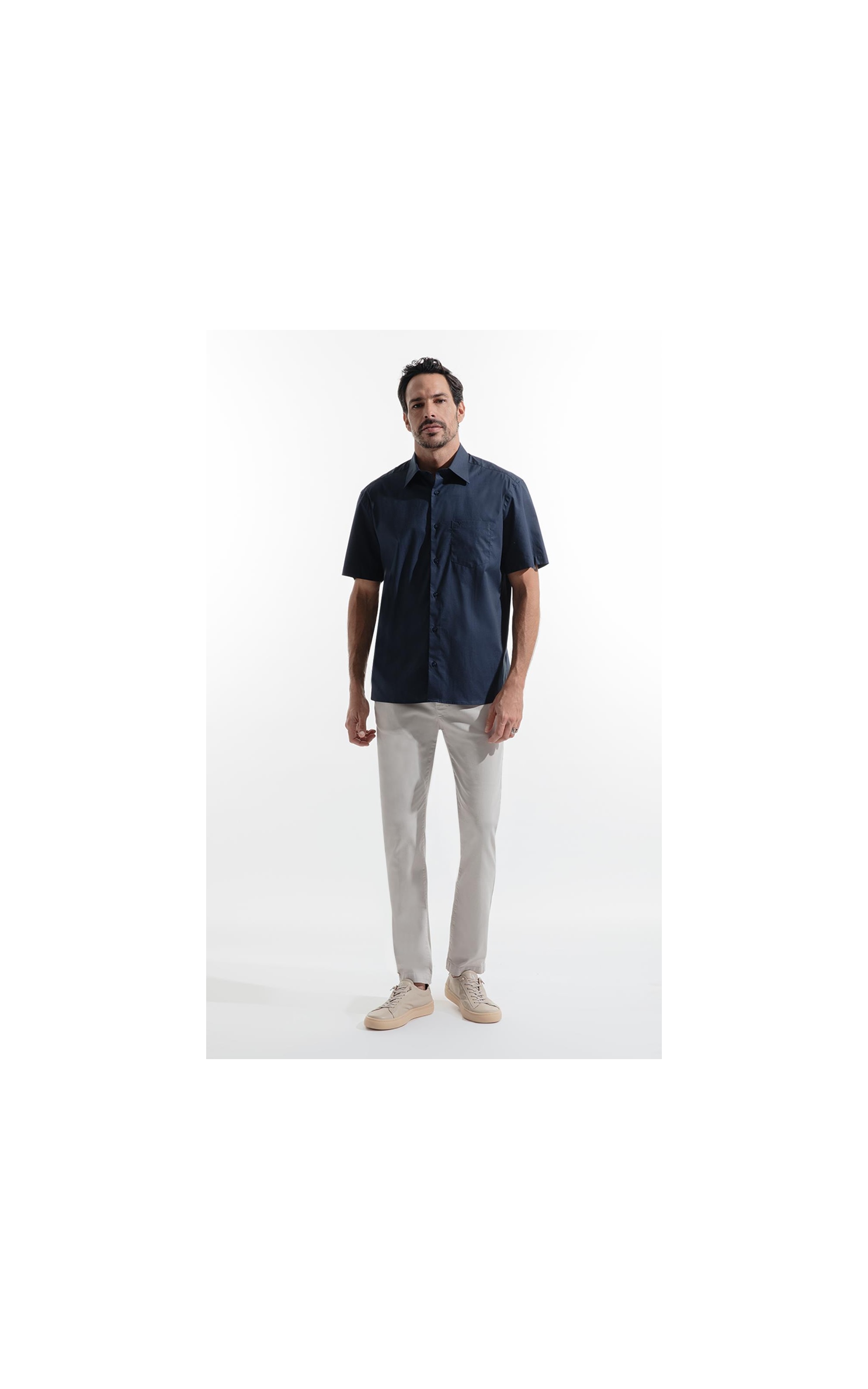 Camisa Stretch Surf Dark Navy
