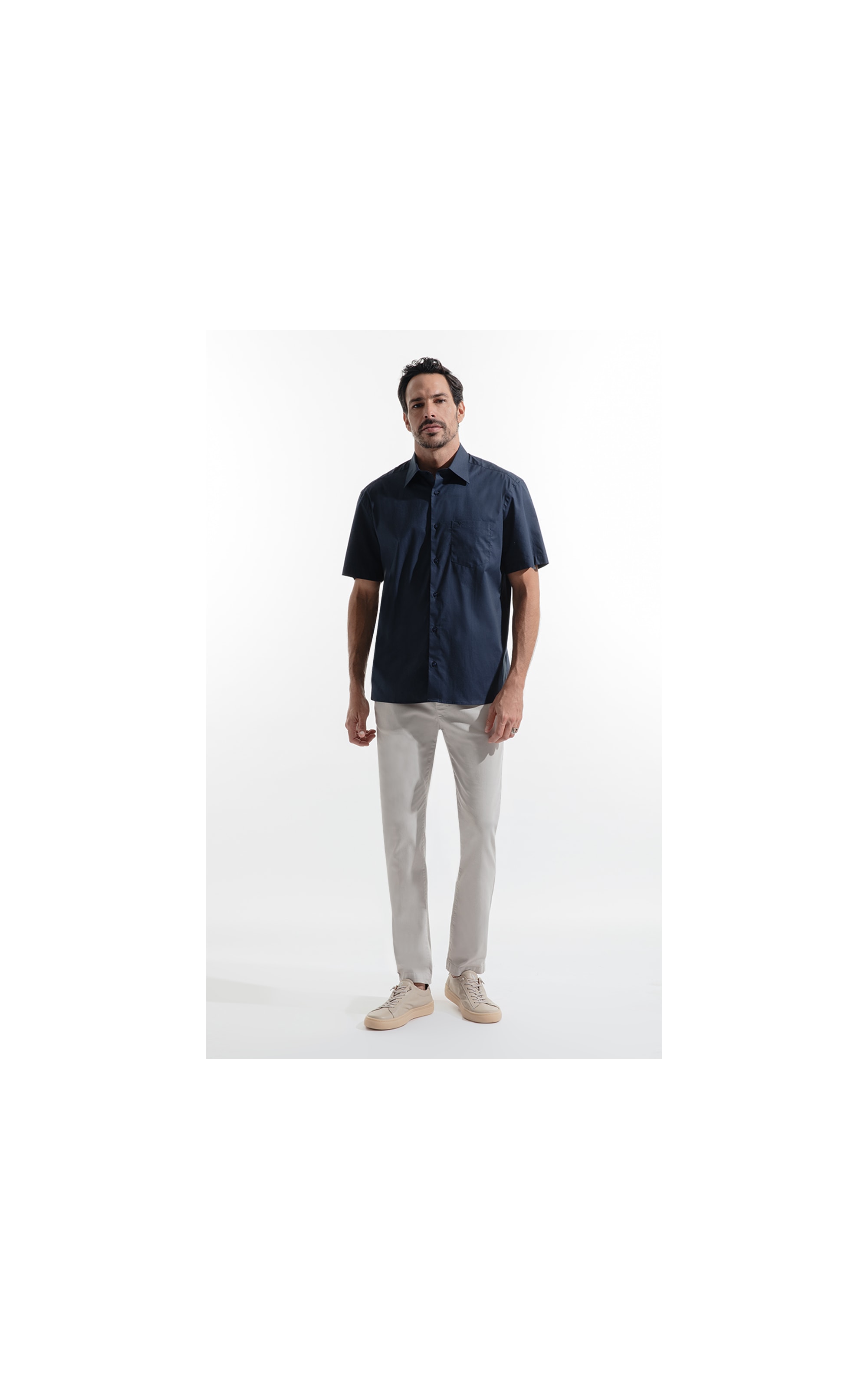 Camisa Stretch Surf Dark Navy