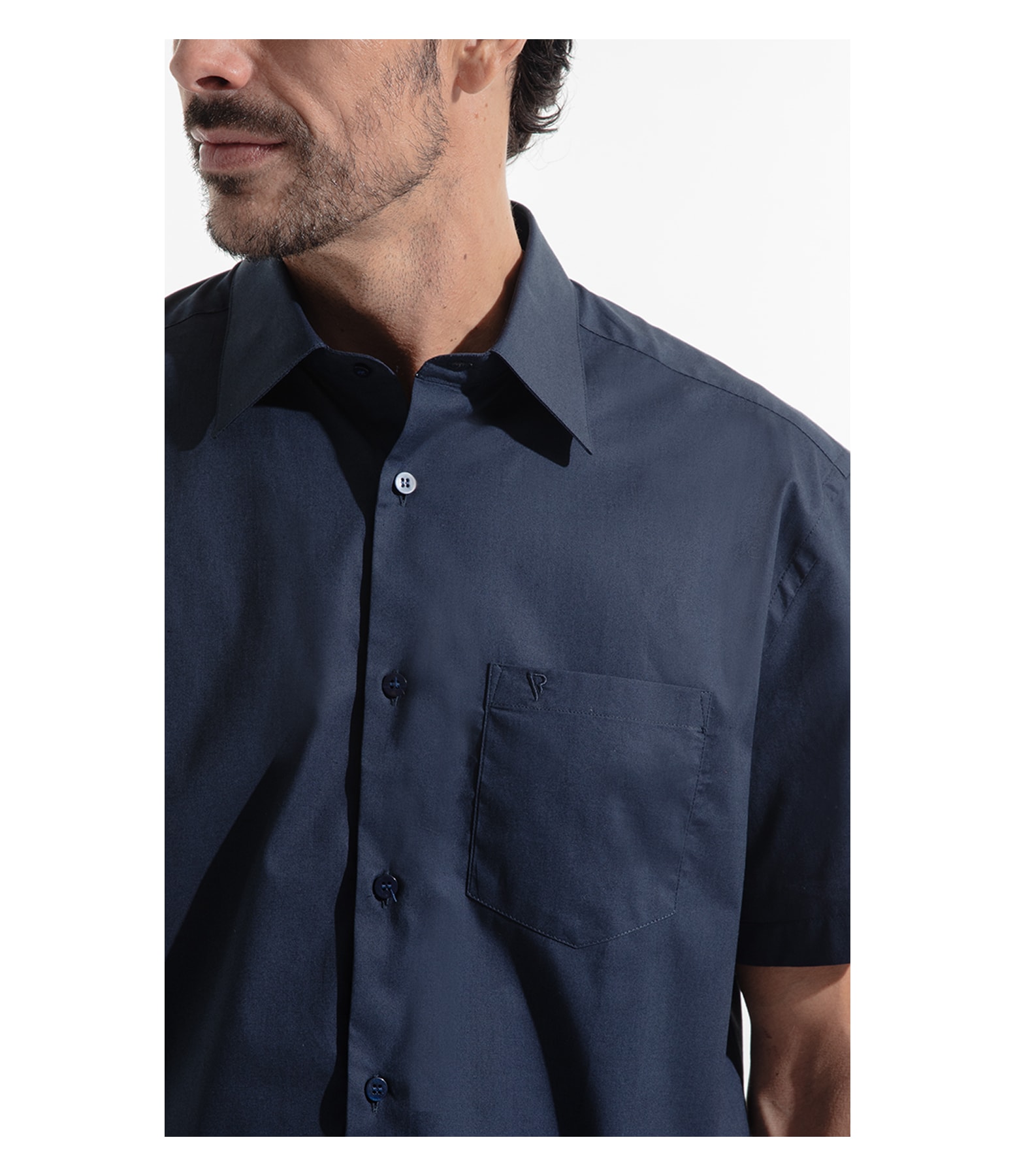 Camisa Stretch Surf Dark Navy