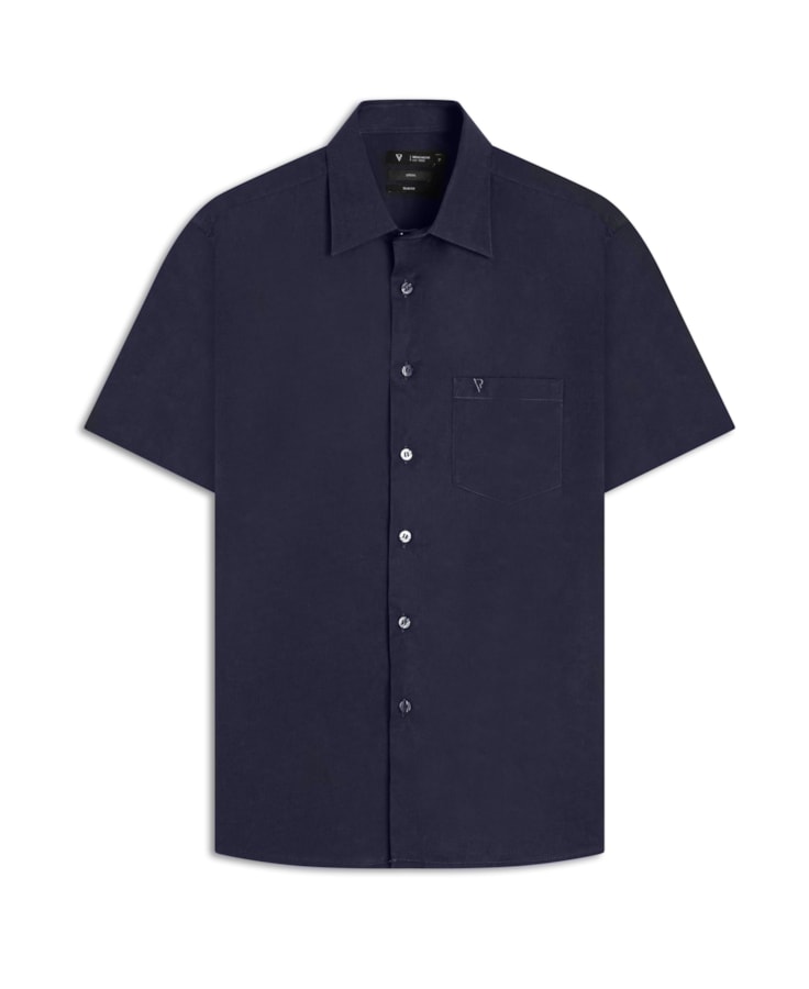 Camisa Stretch Surf Dark Navy