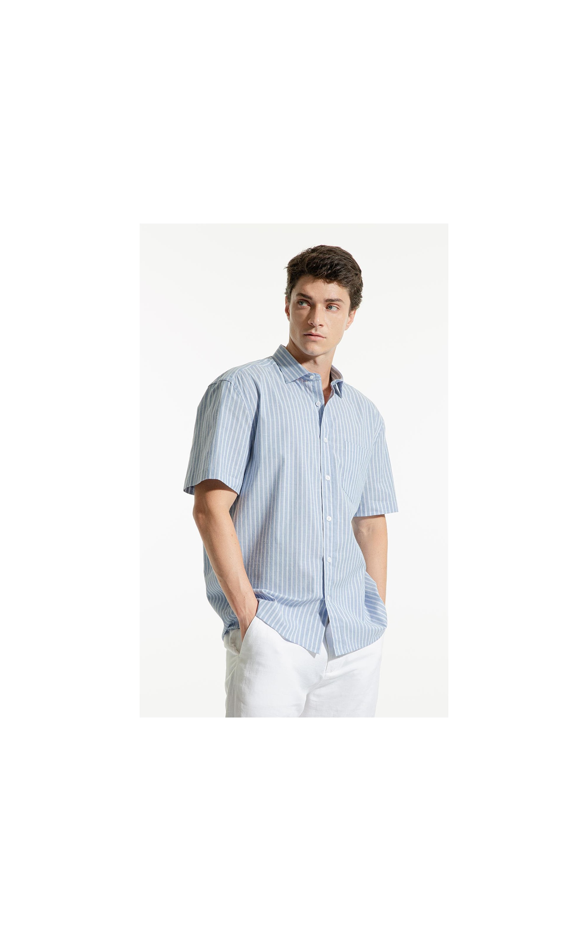 Camisa Surf Irish Azul Jeans