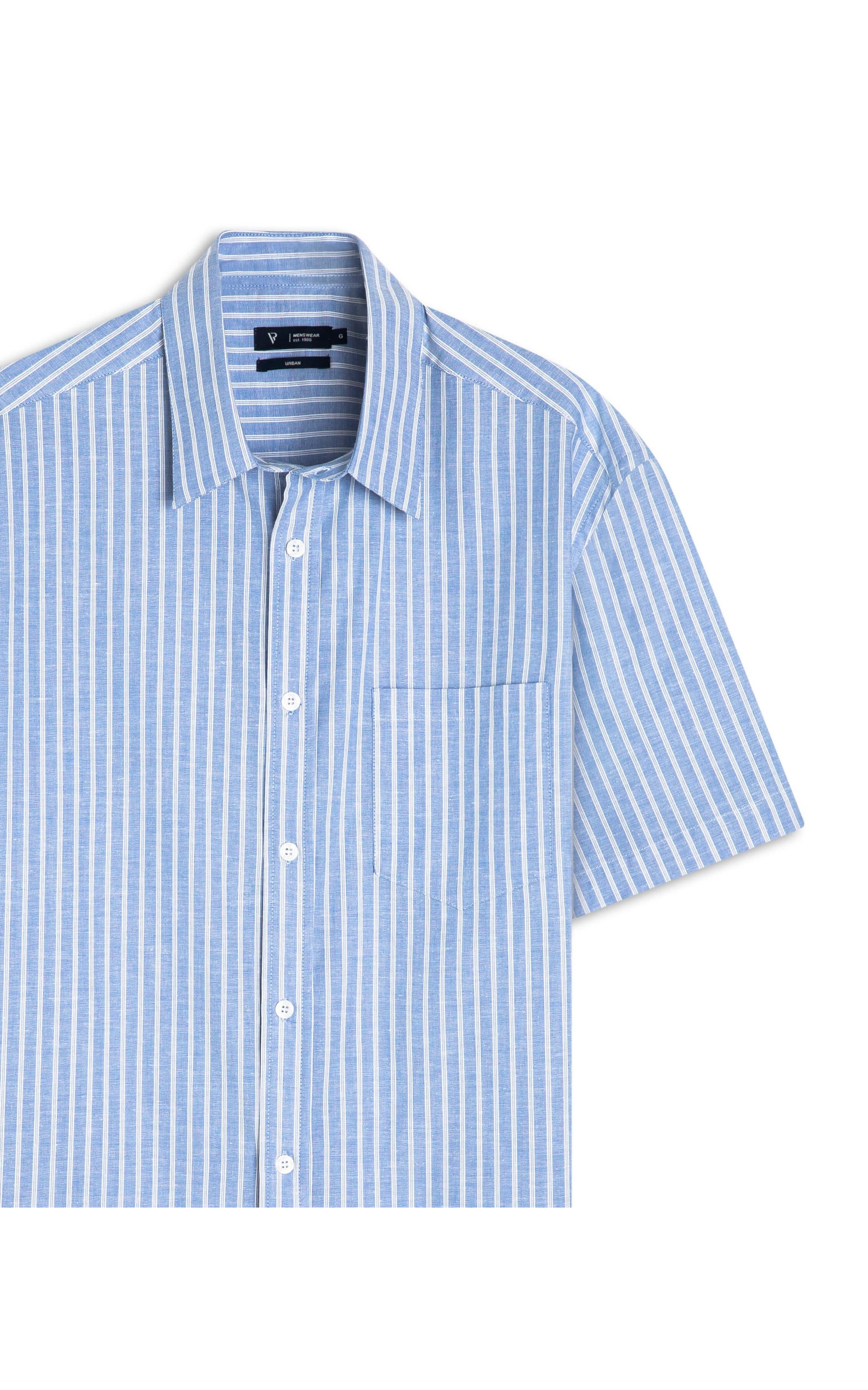 Camisa Surf Irish Azul Jeans