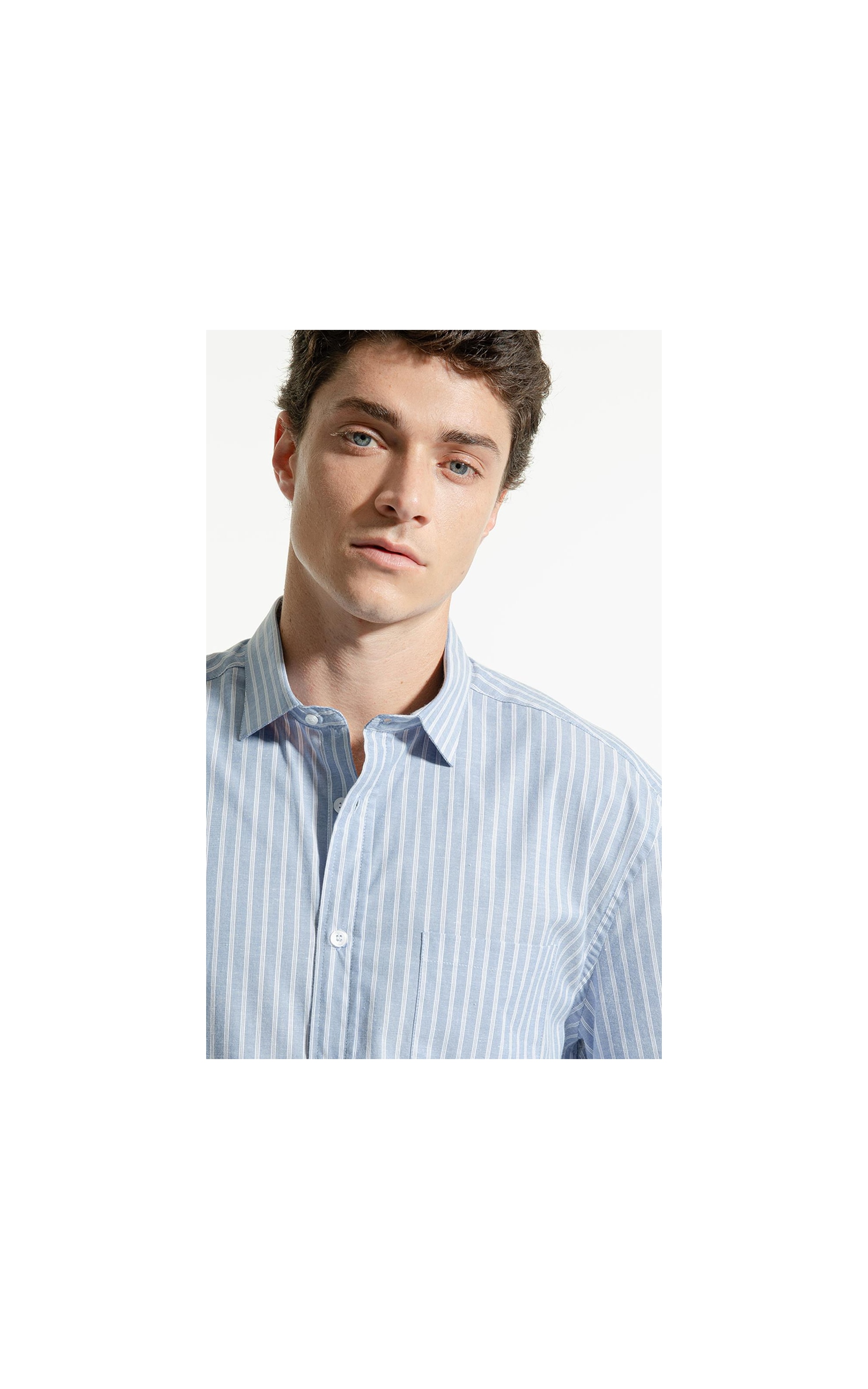 Camisa Surf Irish Azul Jeans