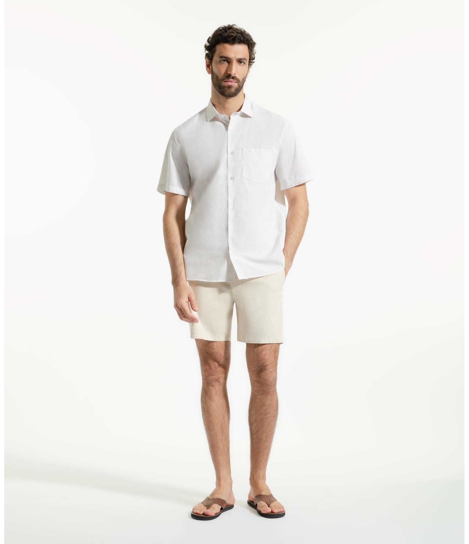 Camisa Surf New Italian Off White