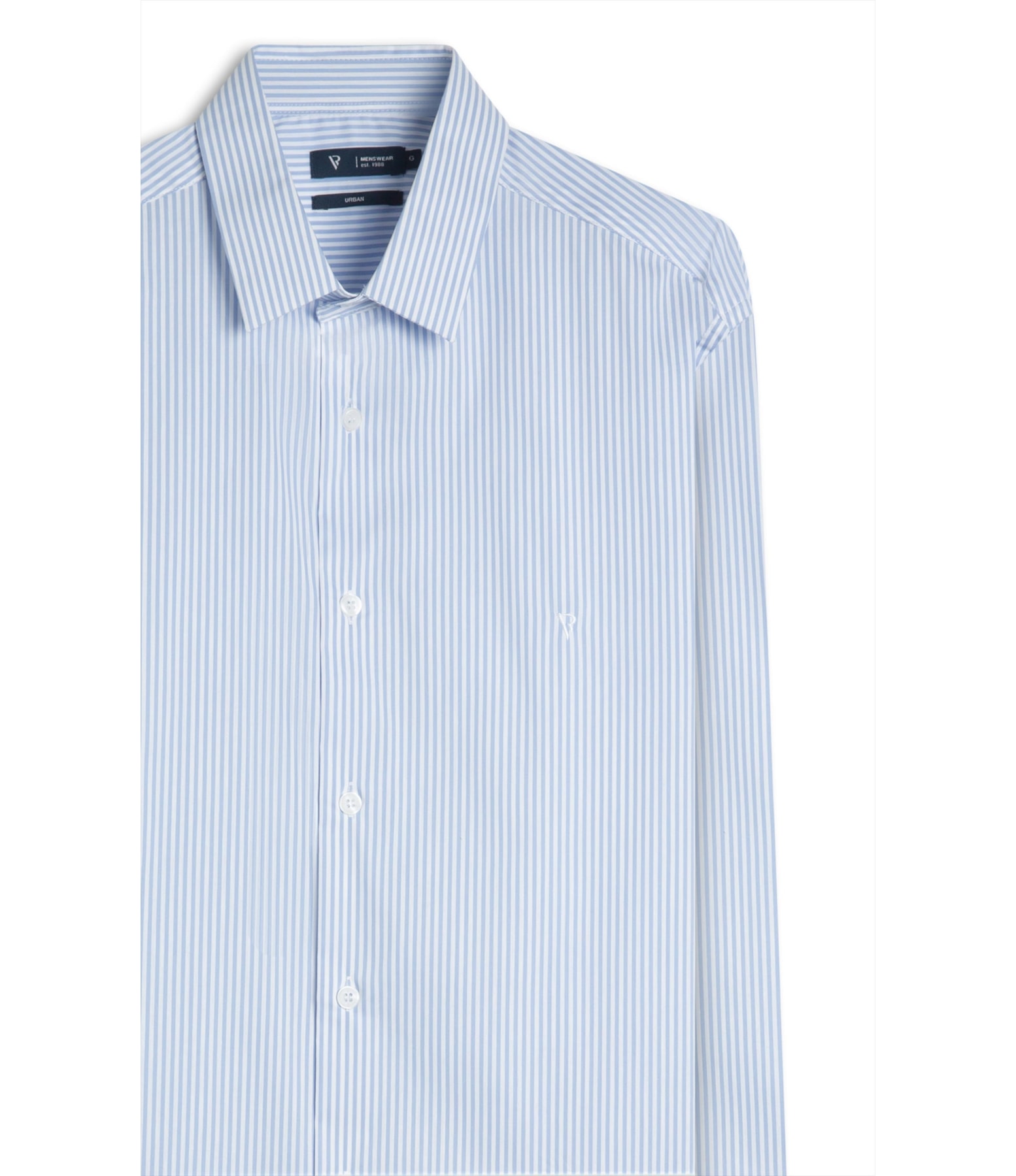 Camisa Tch Bld Crytal Slim Shan Azul Pervante