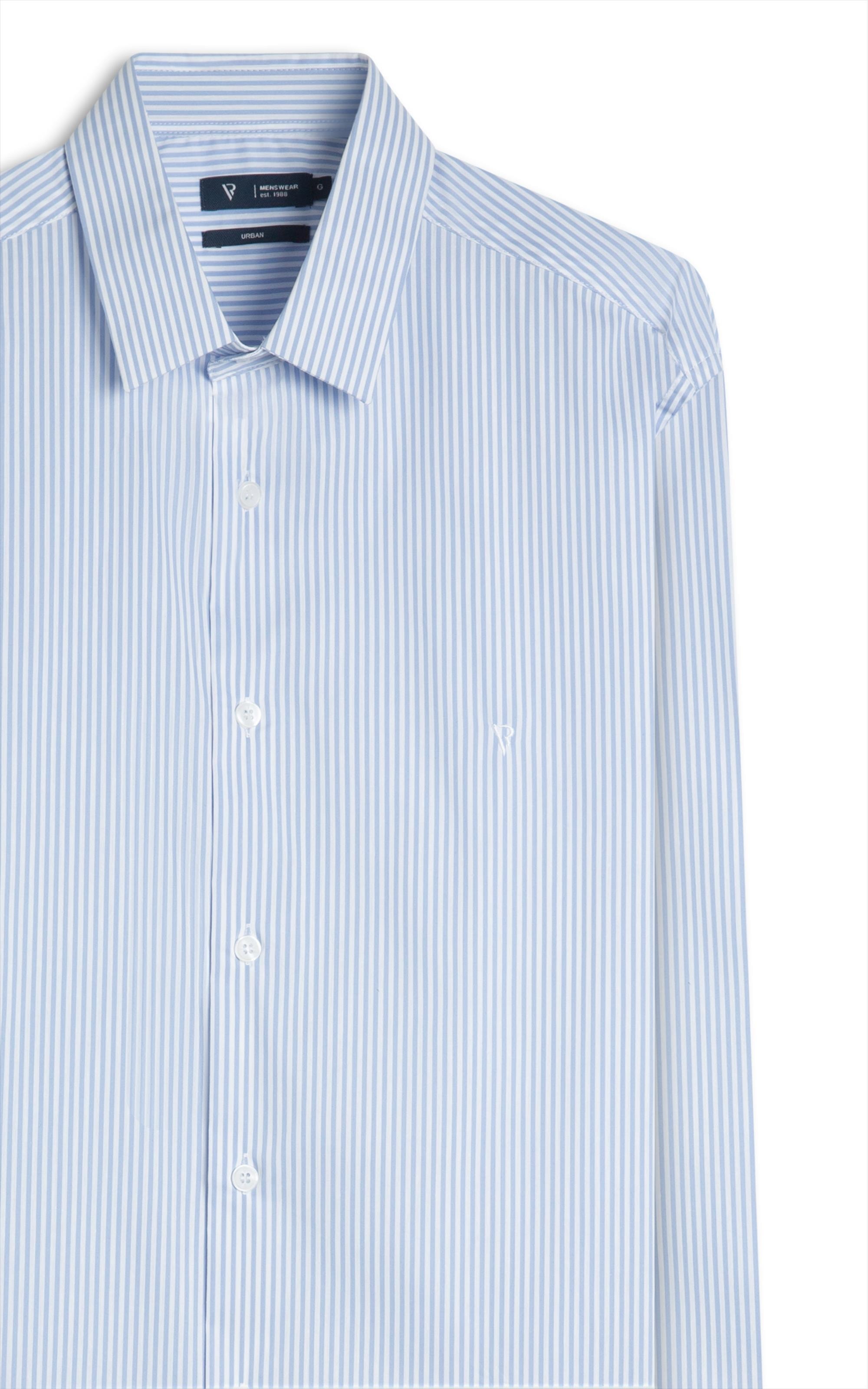 Camisa Tch Bld Crytal Slim Shan Azul Pervante