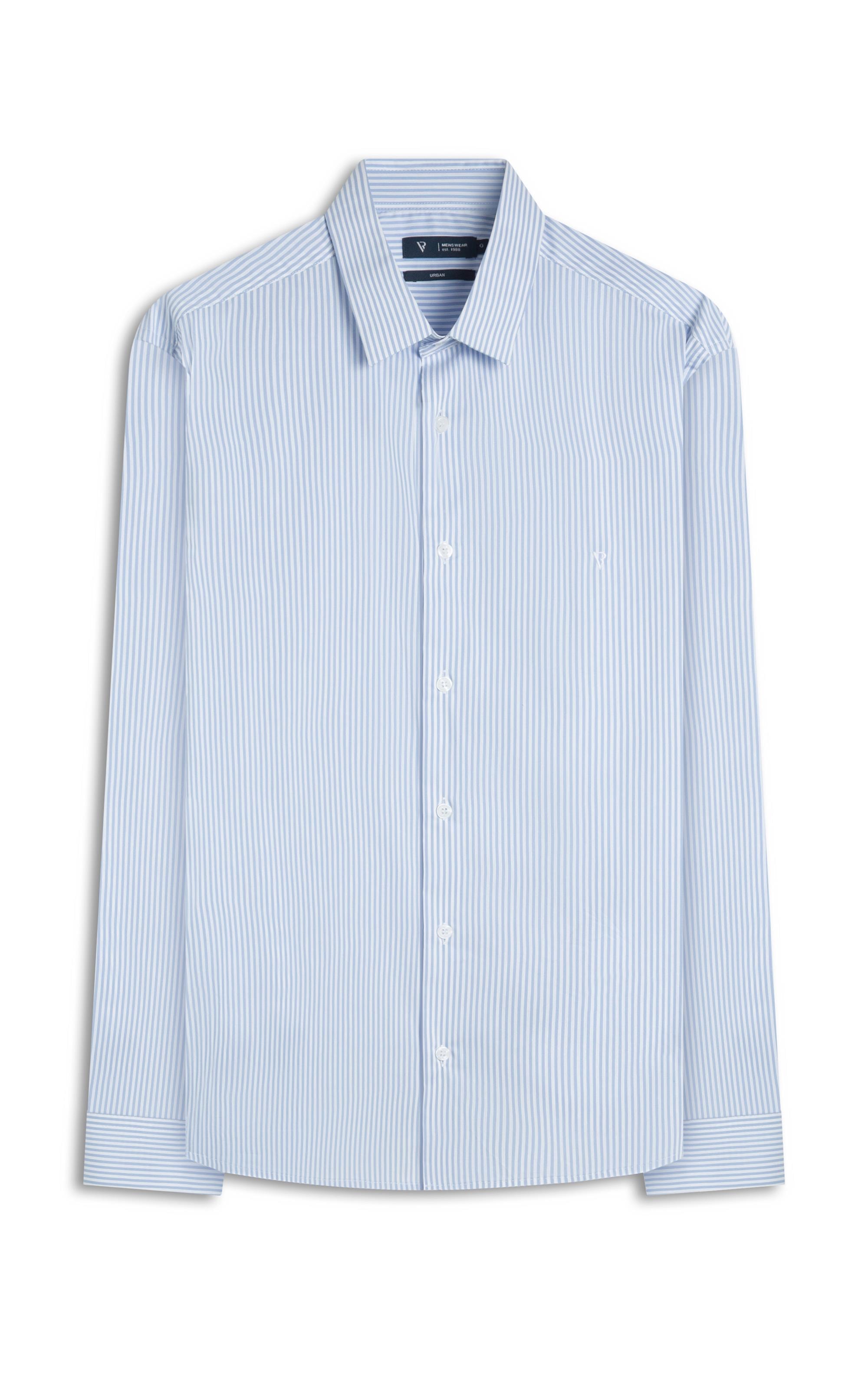 Camisa Tch Bld Crytal Slim Shan Azul Pervante