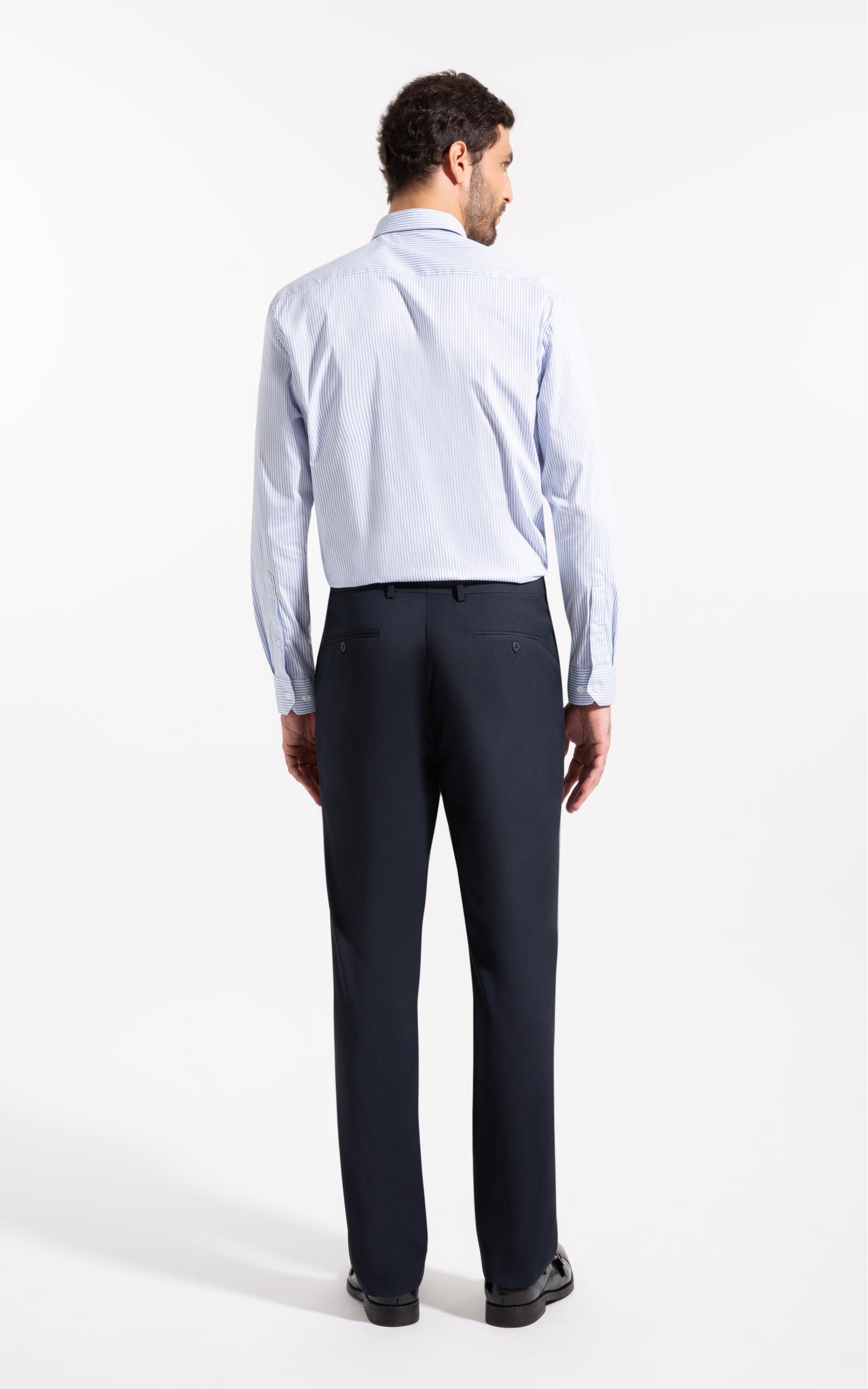 Camisa Tch Bld Crytal Slim Shan Azul Pervante