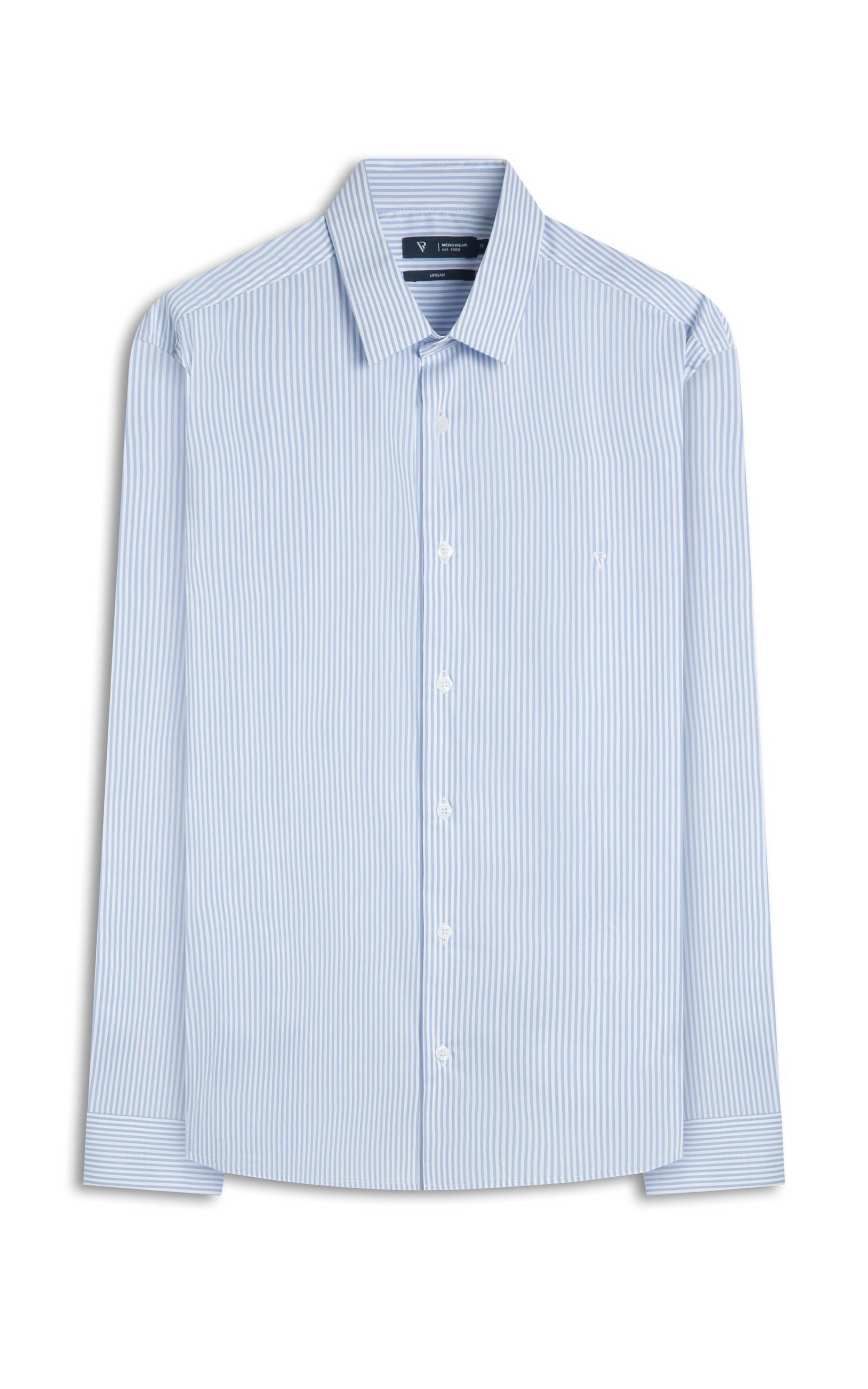 Camisa Tch Bld Crytal Slim Shan Azul Pervante