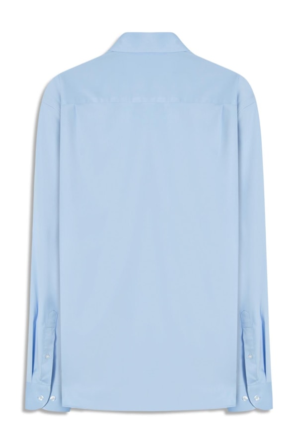Camisa Tech Bamboo Classic St Fusioned Ml Azul Claro