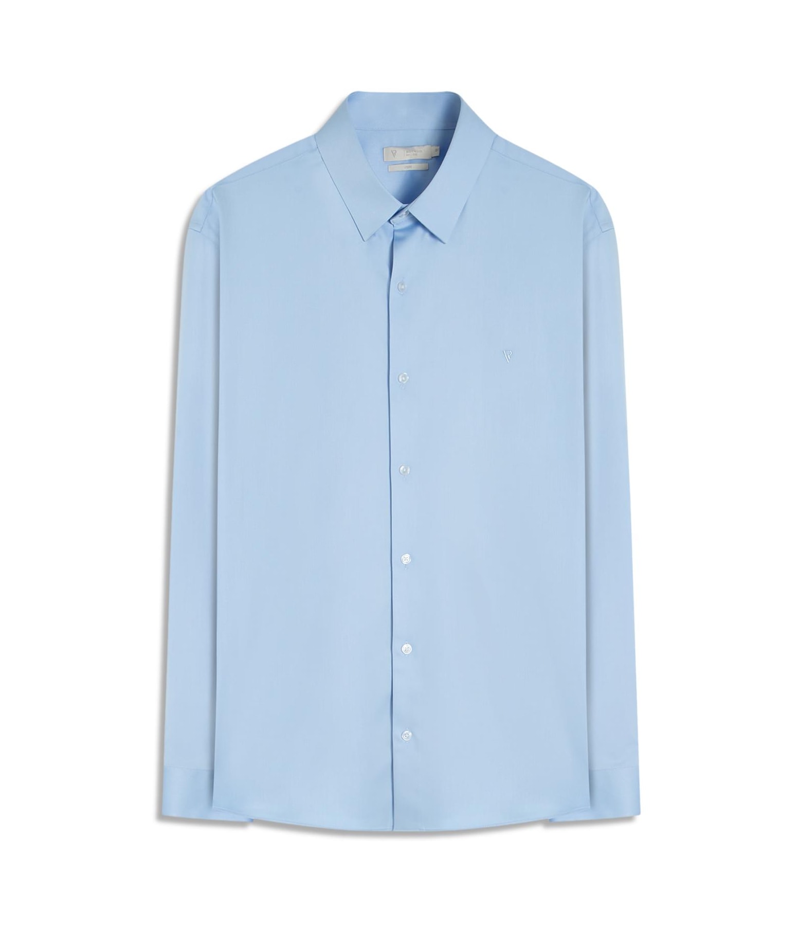 Camisa Tech Bamboo Classic St Fusioned Ml Azul Claro