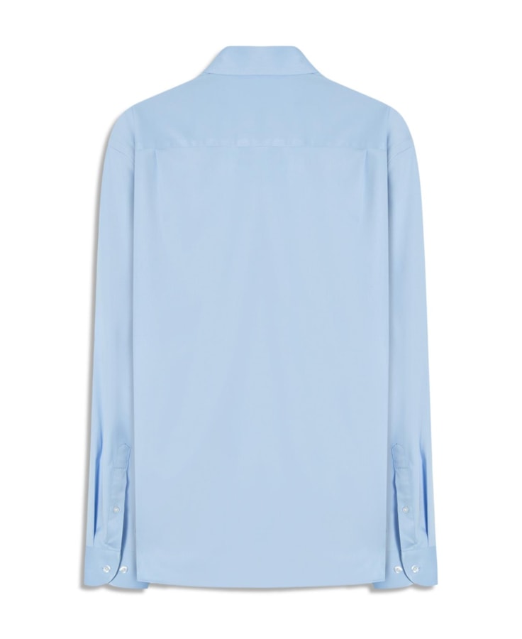 Camisa Tech Bamboo Classic St Fusioned Ml Azul Claro