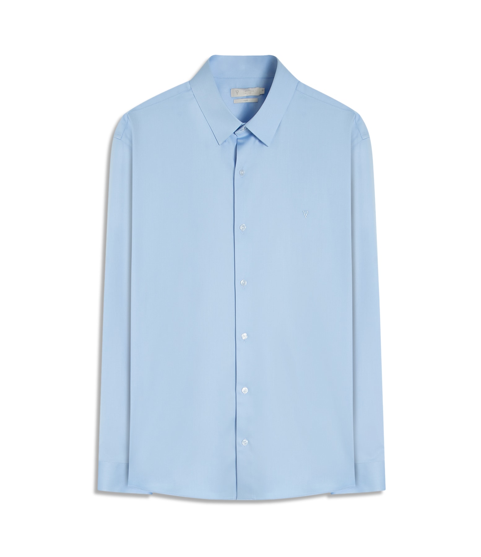 Camisa Tech Bamboo Classic St Fusioned Ml Azul Claro
