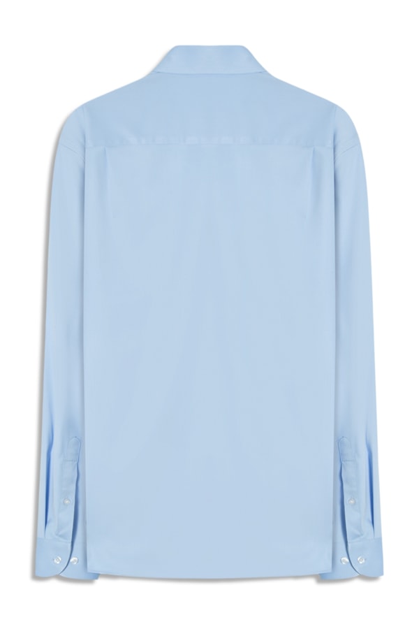 Camisa Tech Bamboo Classic St Fusioned Ml Azul Claro