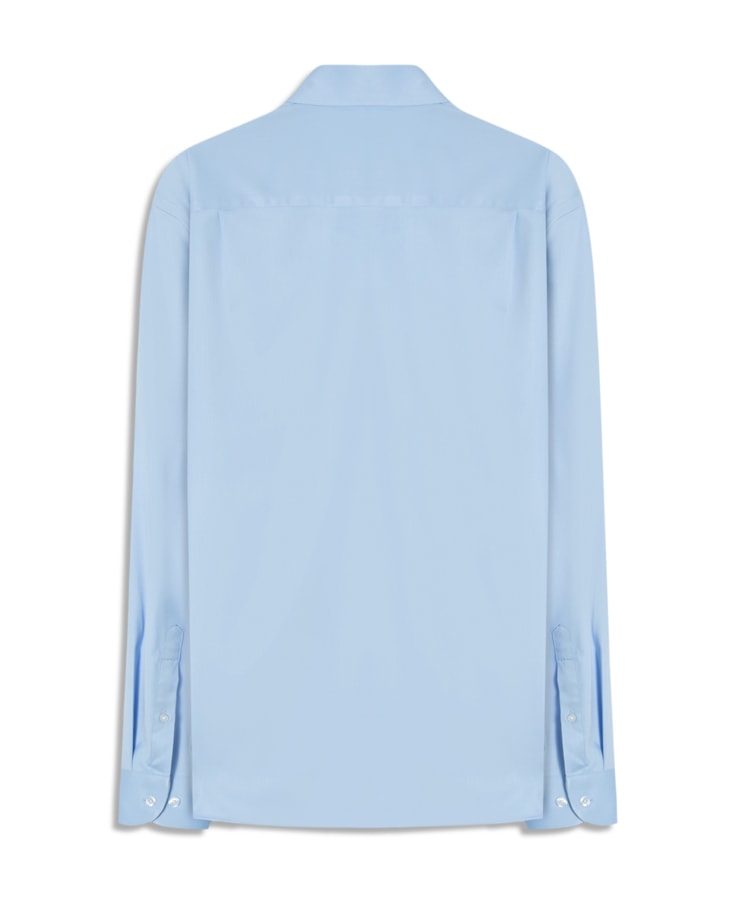 Camisa Tech Bamboo Classic St Fusioned Ml Azul Claro