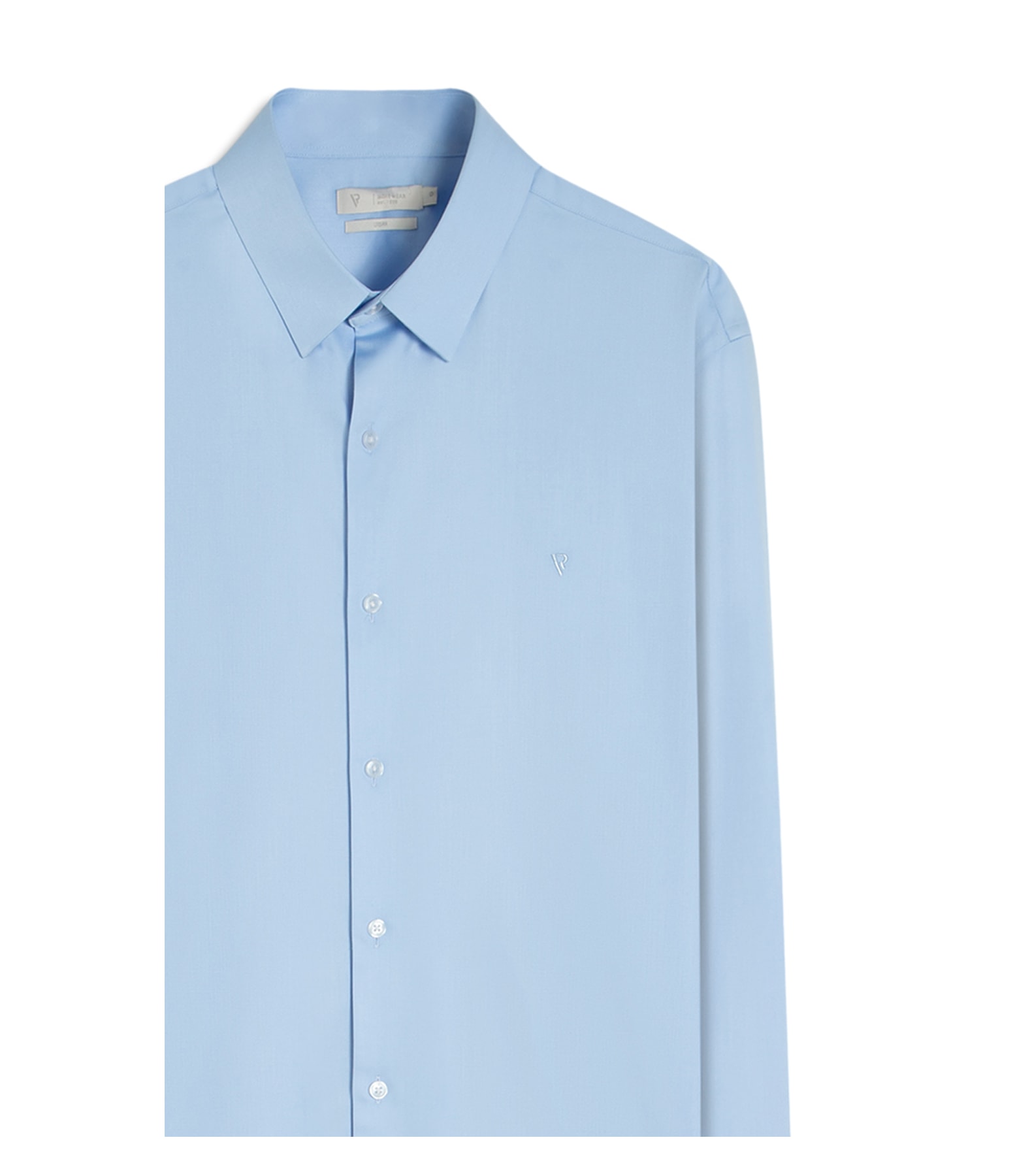 Camisa Tech Bamboo Classic St Fusioned Ml Azul Claro