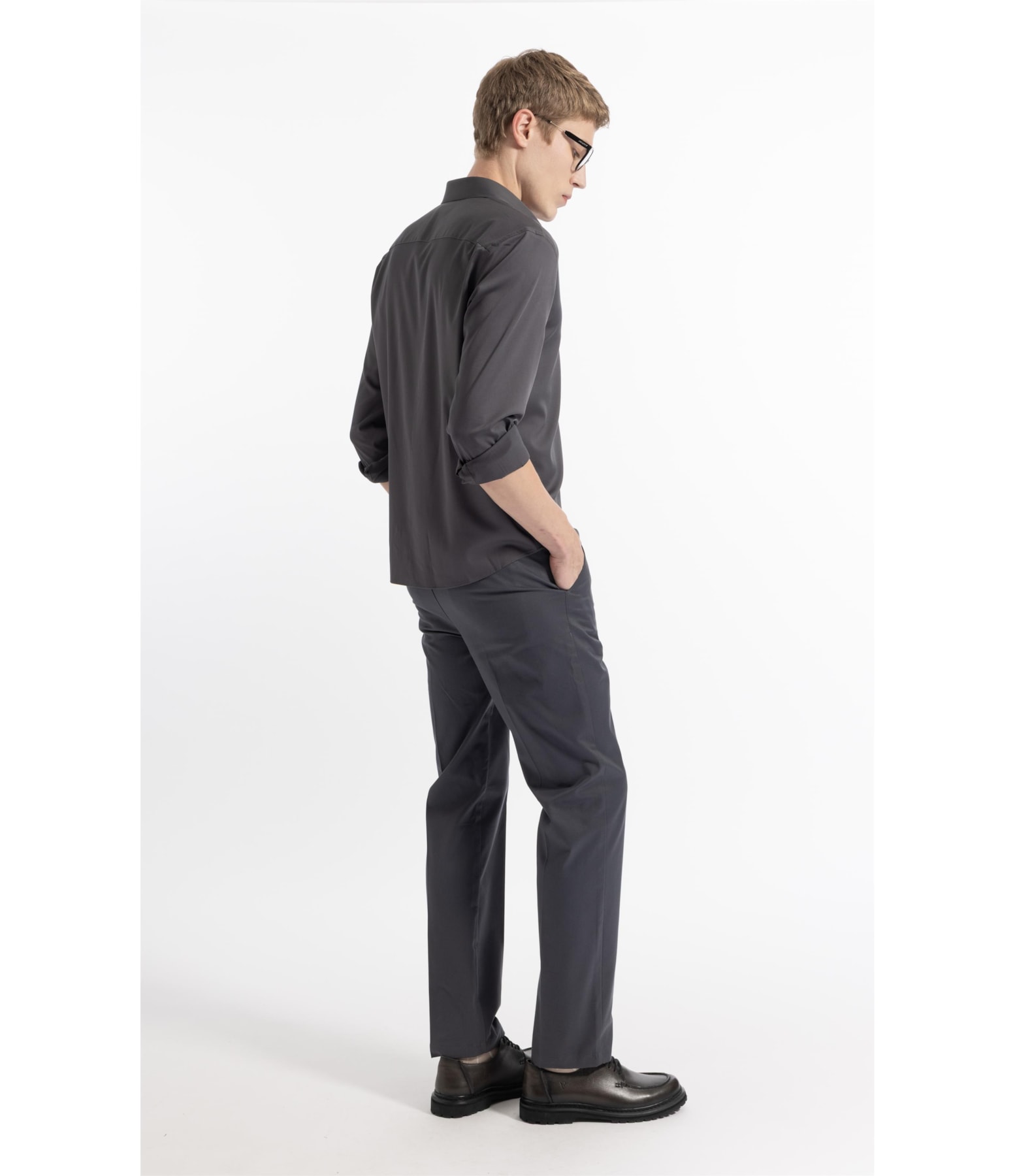 Camisa Tech Bamboo Classic St Fusioned Ml Plumbo