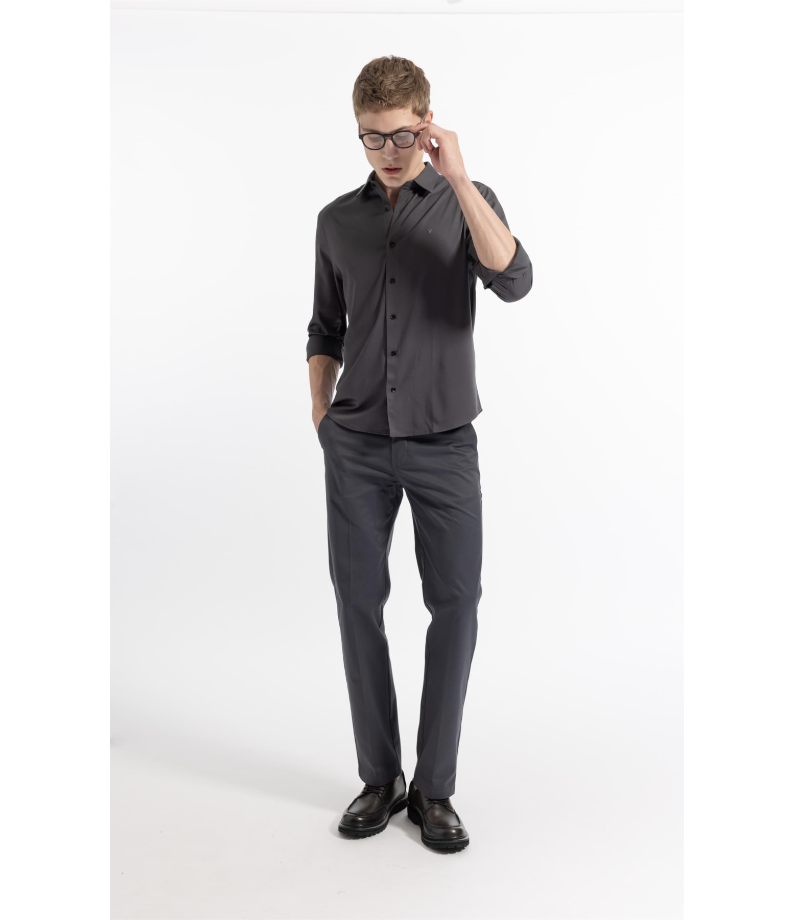 Camisa Tech Bamboo Classic St Fusioned Ml Plumbo