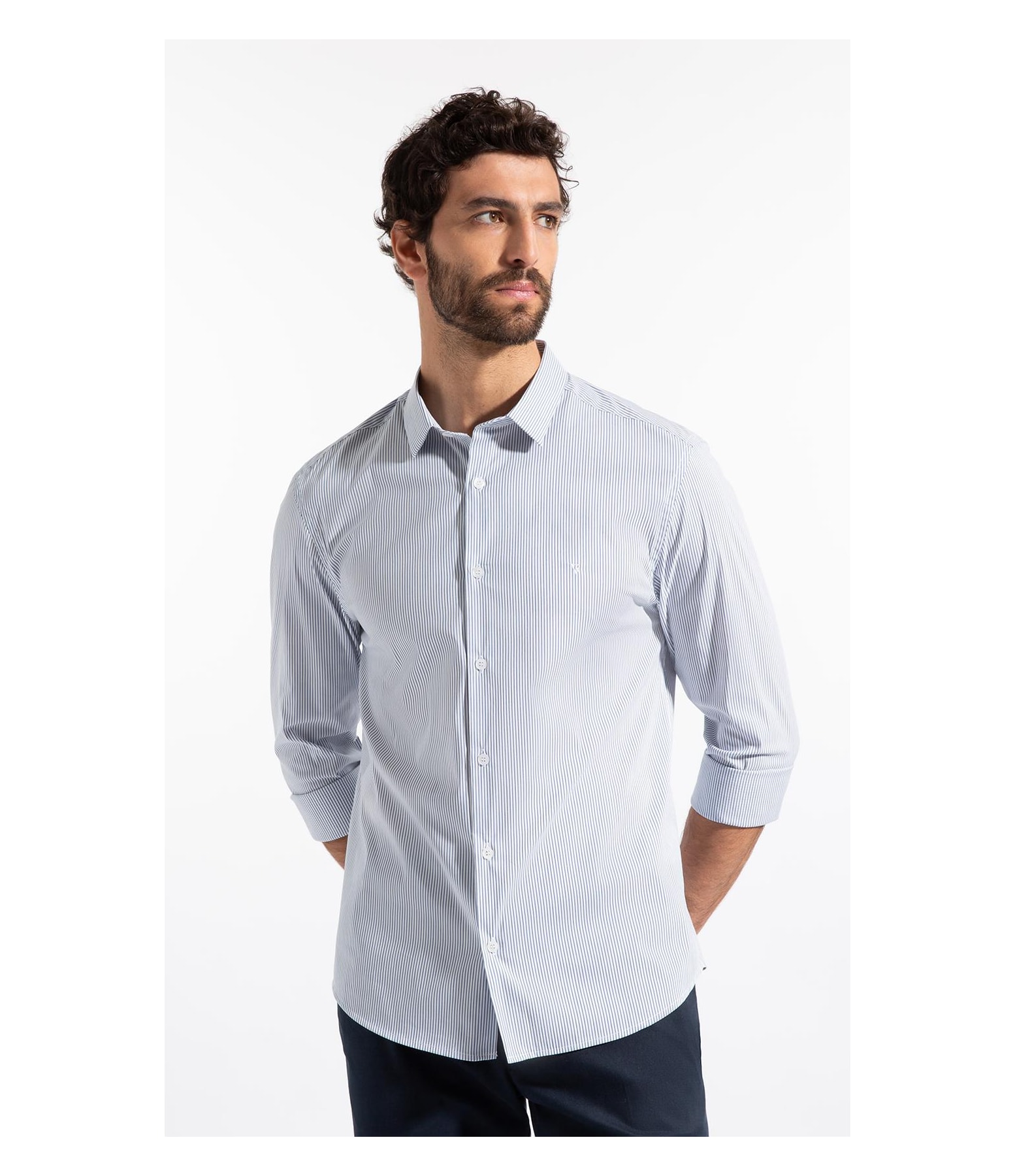 Tech Blend Copenhagem Slim Shangai Ml Azul Bic
