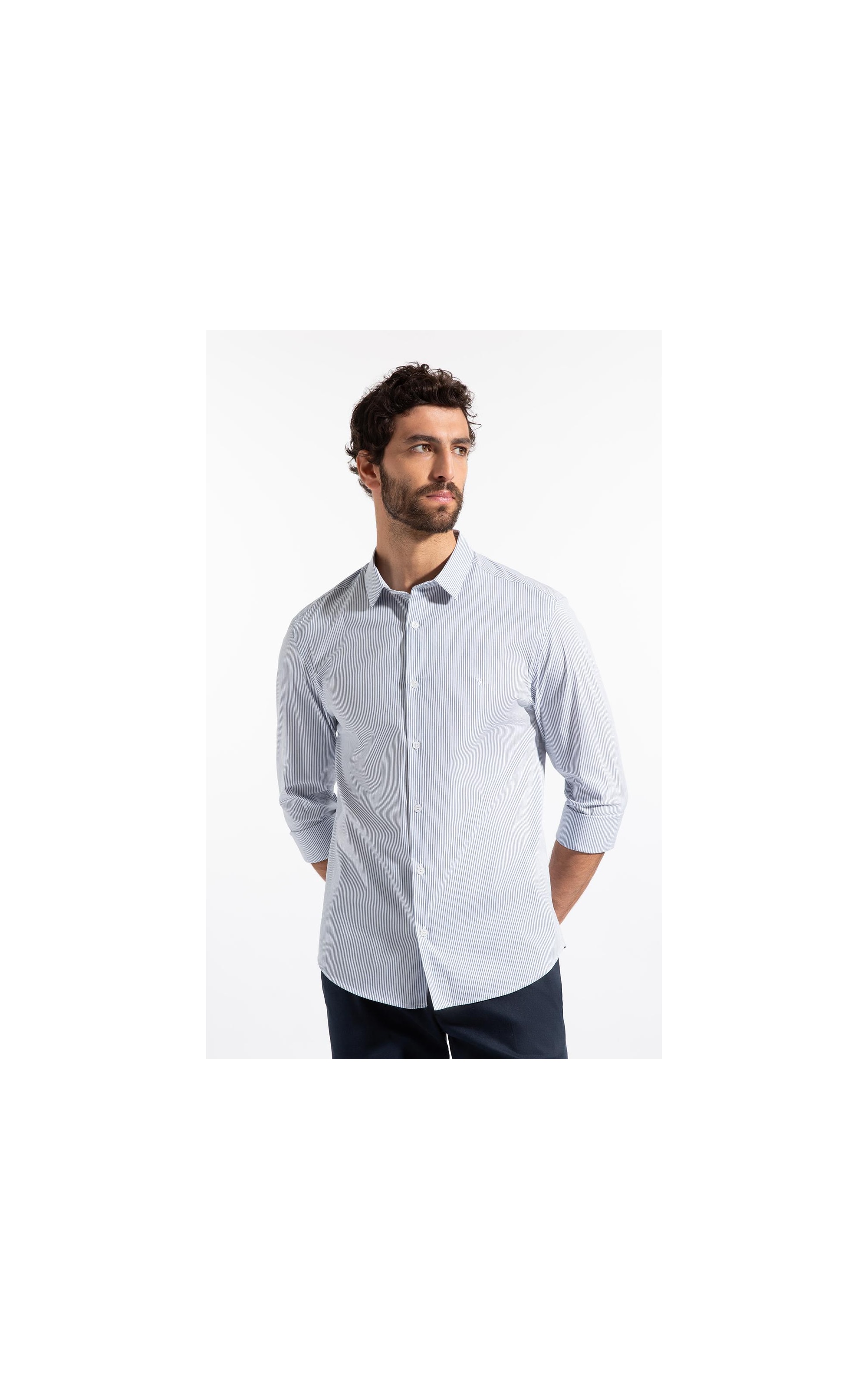 Tech Blend Copenhagem Slim Shangai Ml Azul Bic