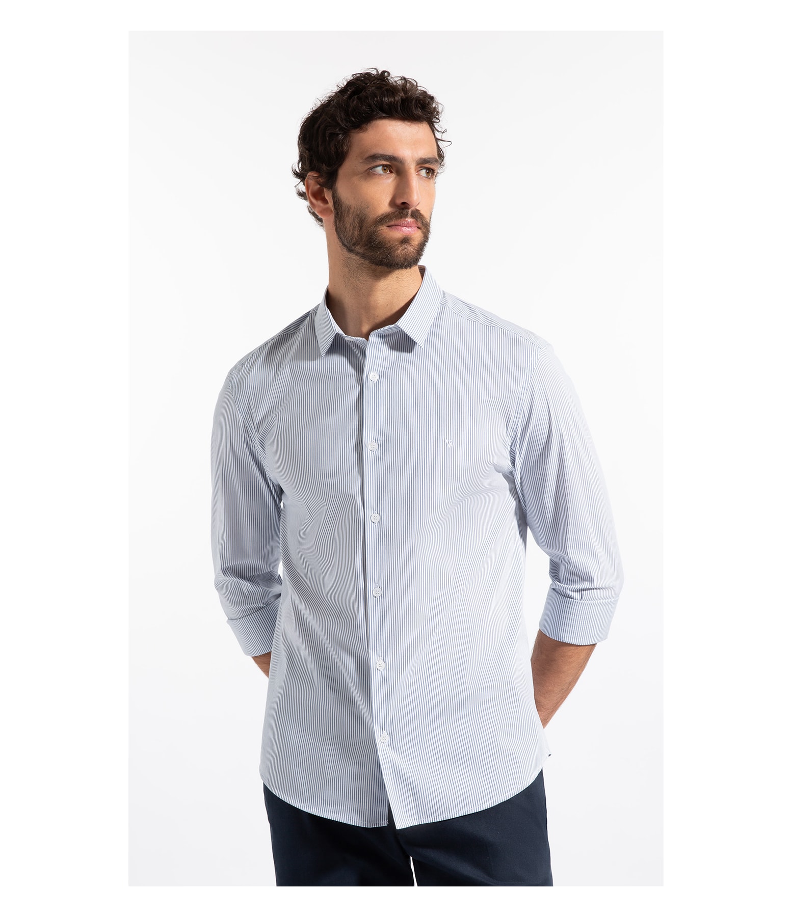 Tech Blend Copenhagem Slim Shangai Ml Azul Bic