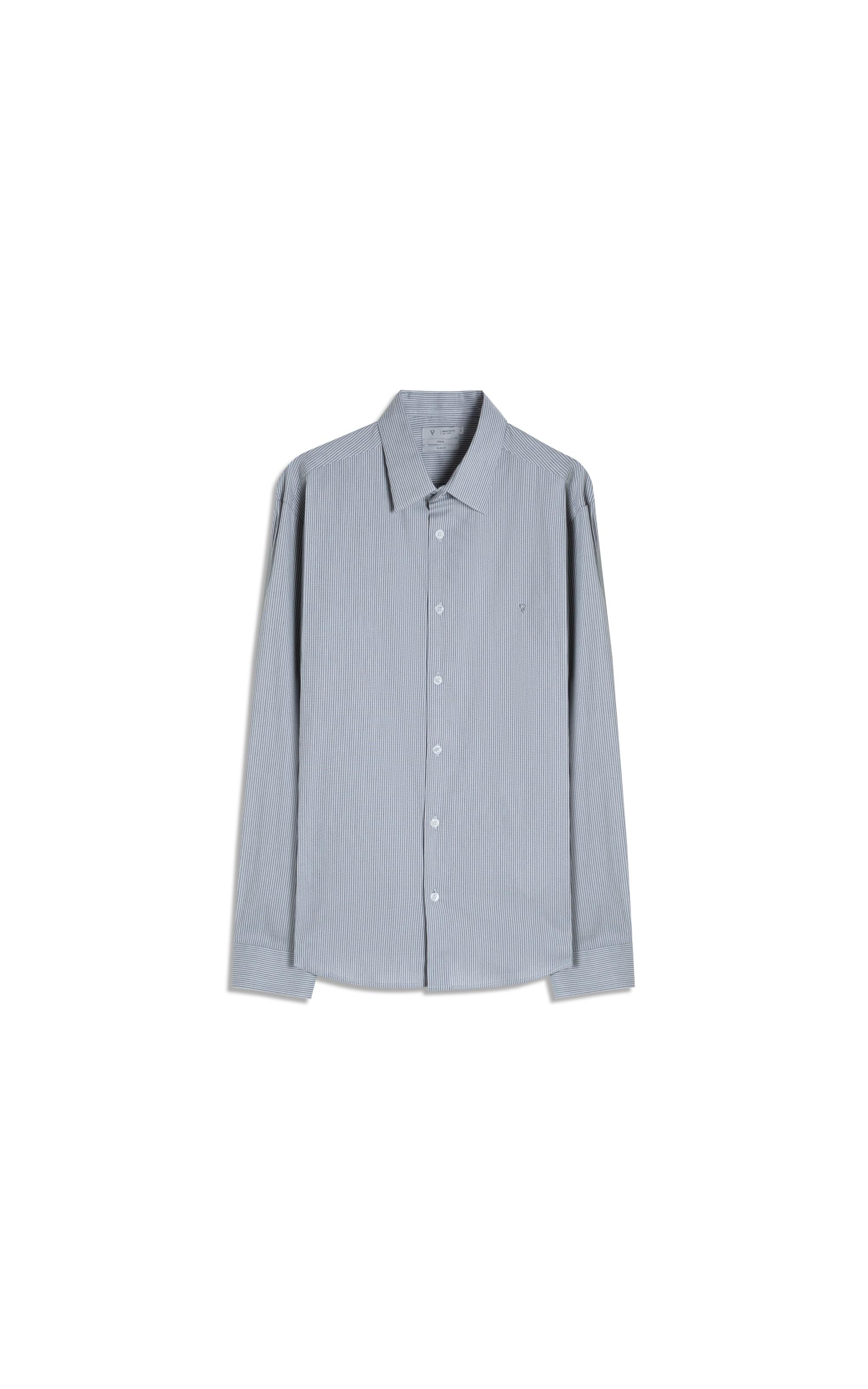 Camisa Tech Blend Ft Moritz Slim Irish Ml Grafite                                 