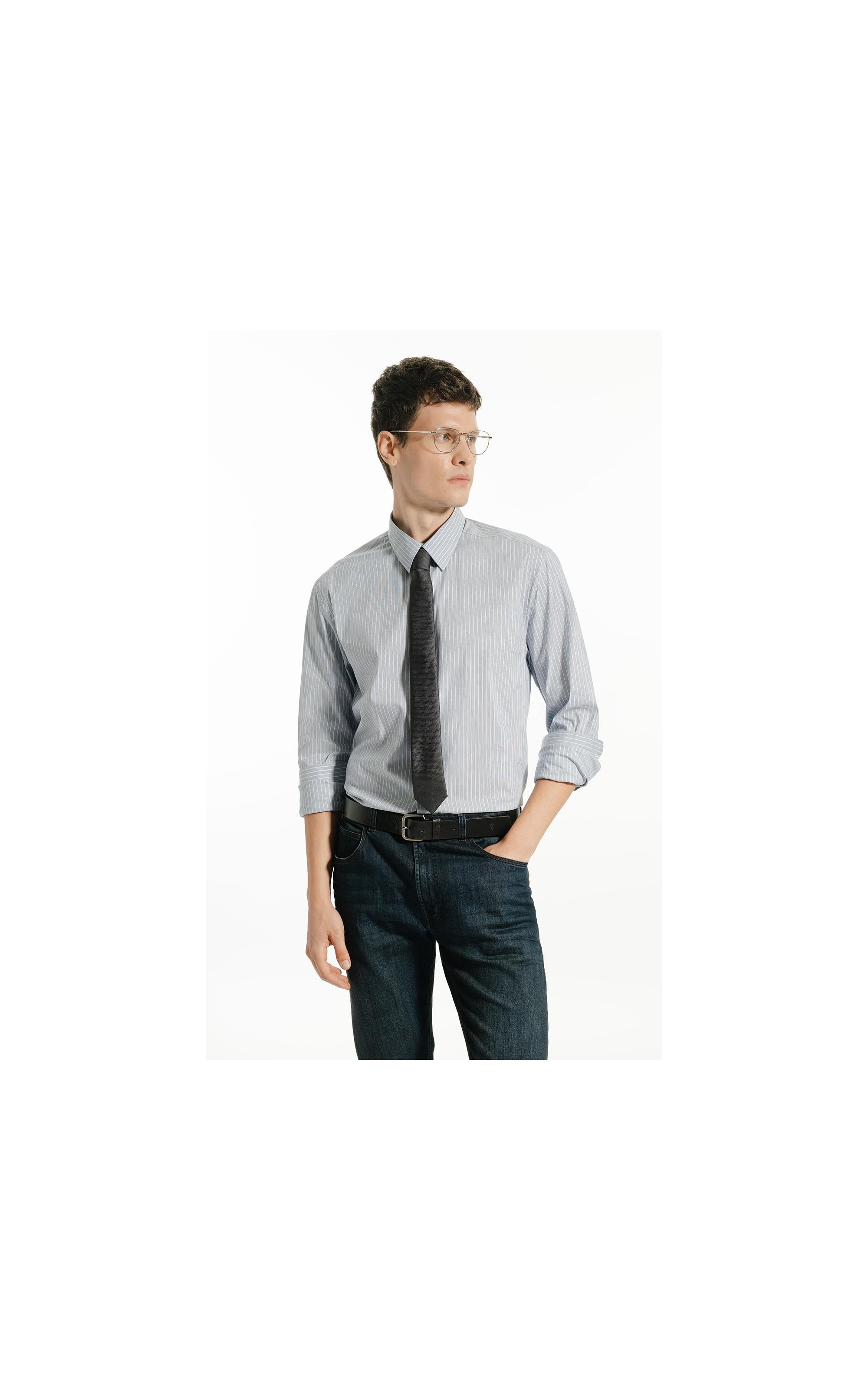 Tech Blend Ft Norway Strips Slim Irish m Azul Seco