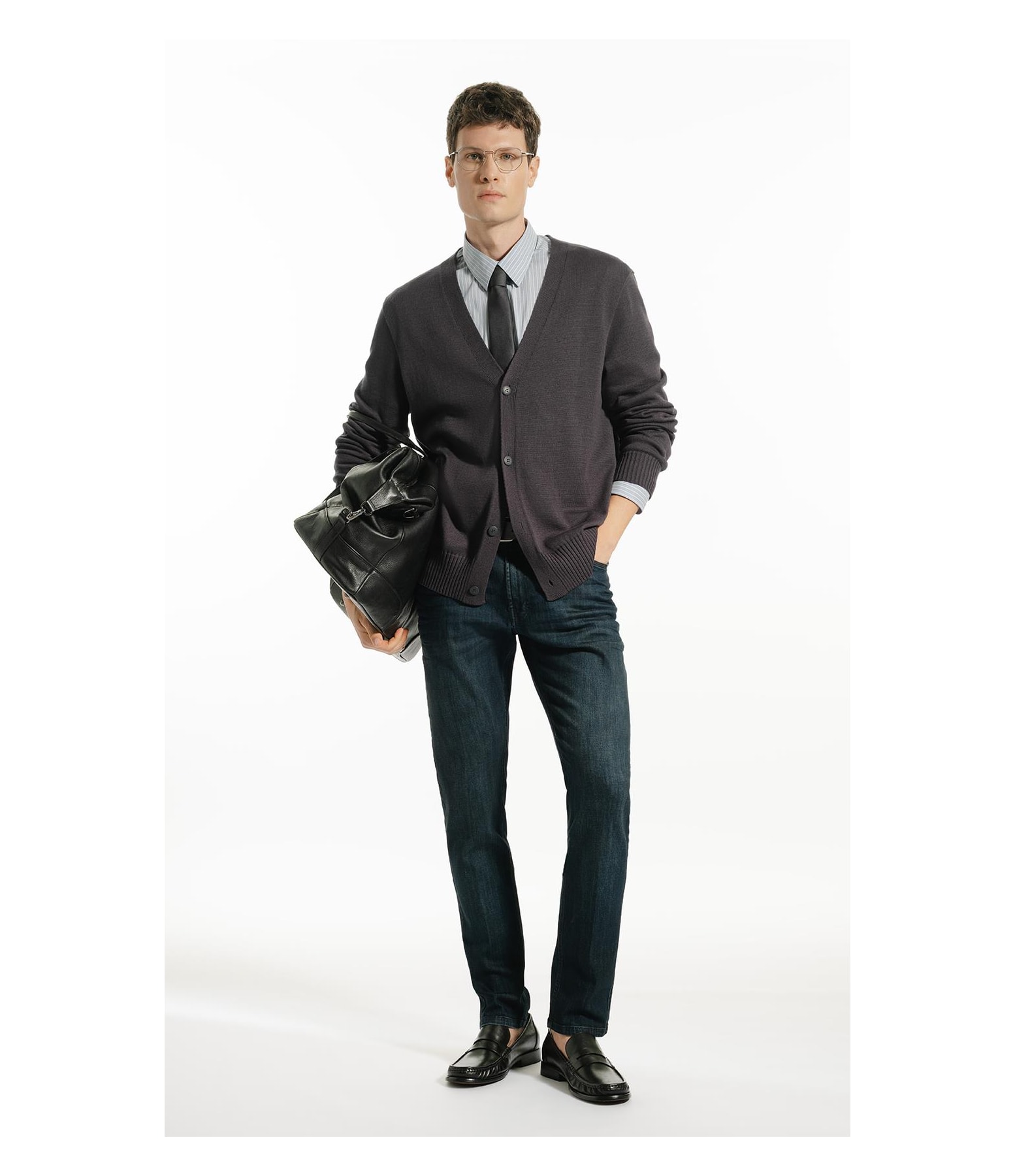 Tech Blend Ft Norway Strips Slim Irish m Azul Seco