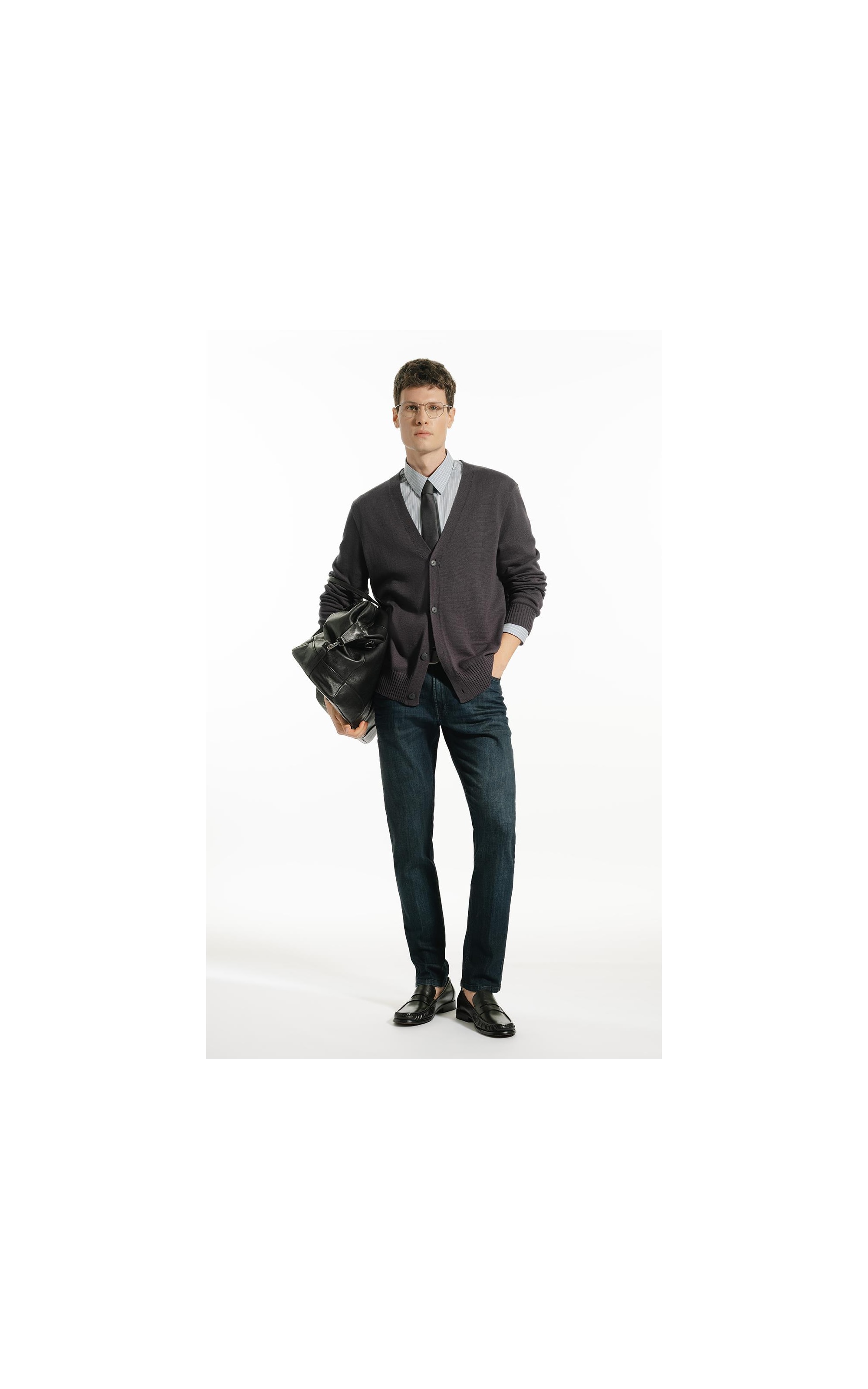 Tech Blend Ft Norway Strips Slim Irish m Azul Seco