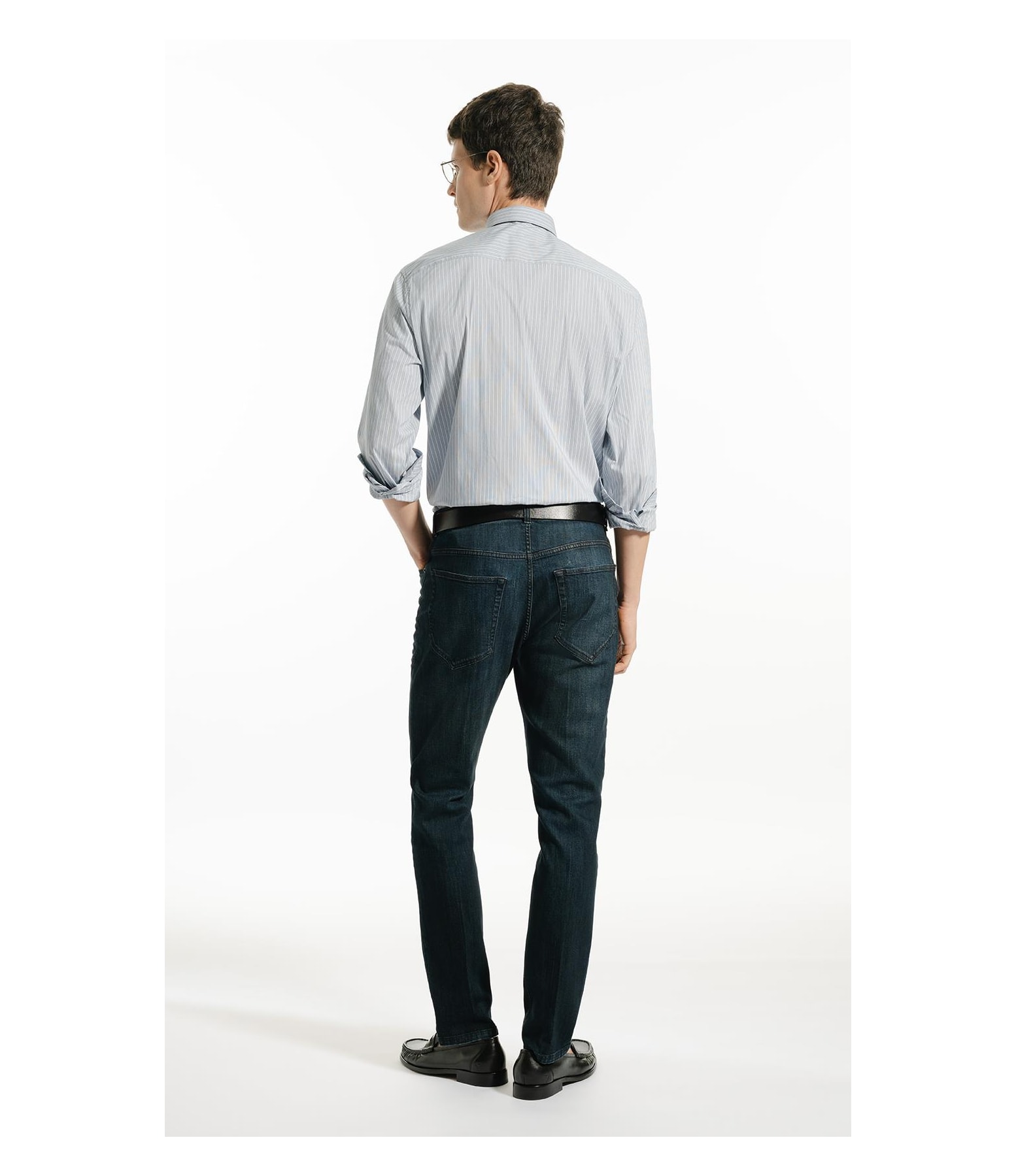 Tech Blend Ft Norway Strips Slim Irish m Azul Seco