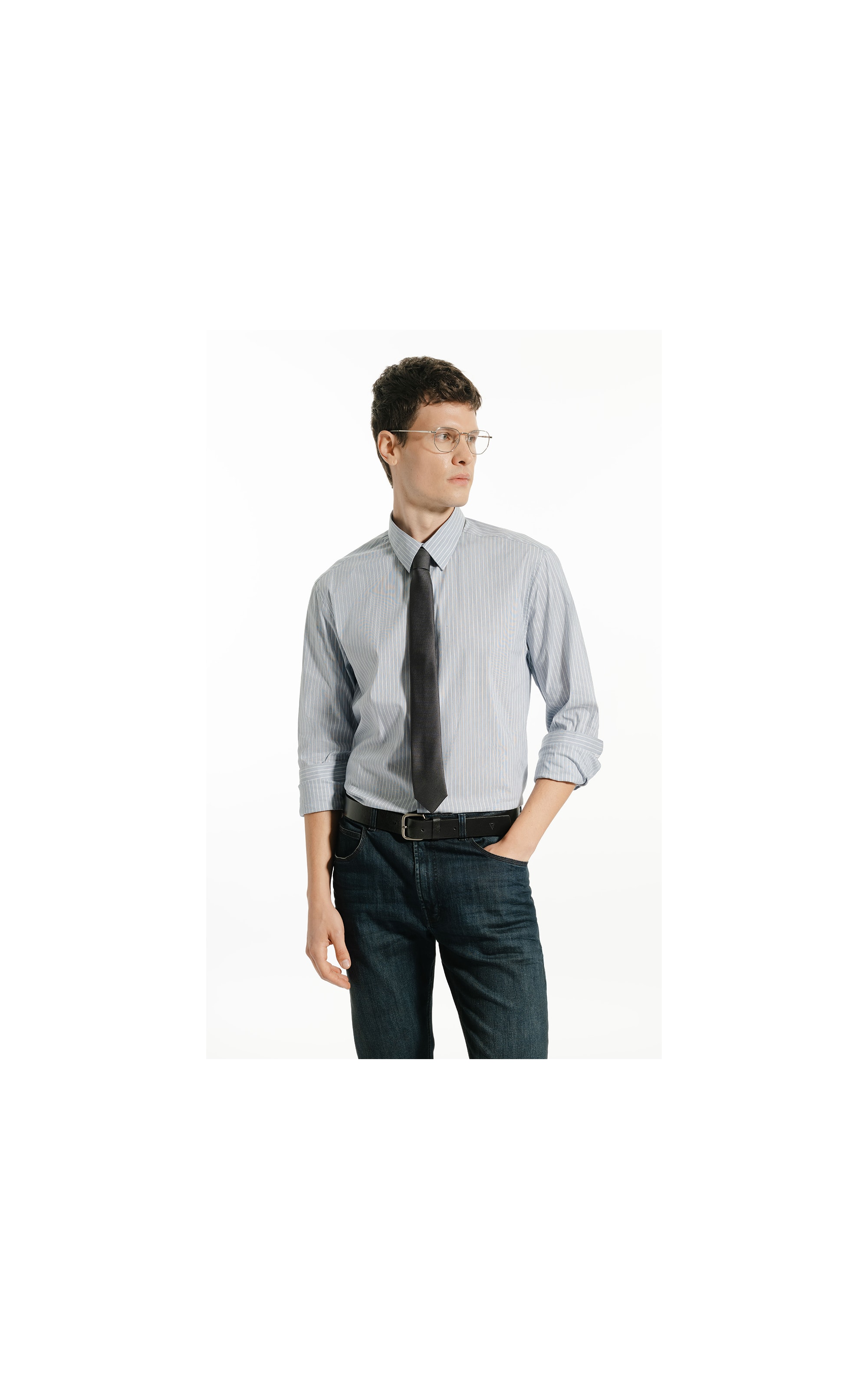 Tech Blend Ft Norway Strips Slim Irish m Azul Seco