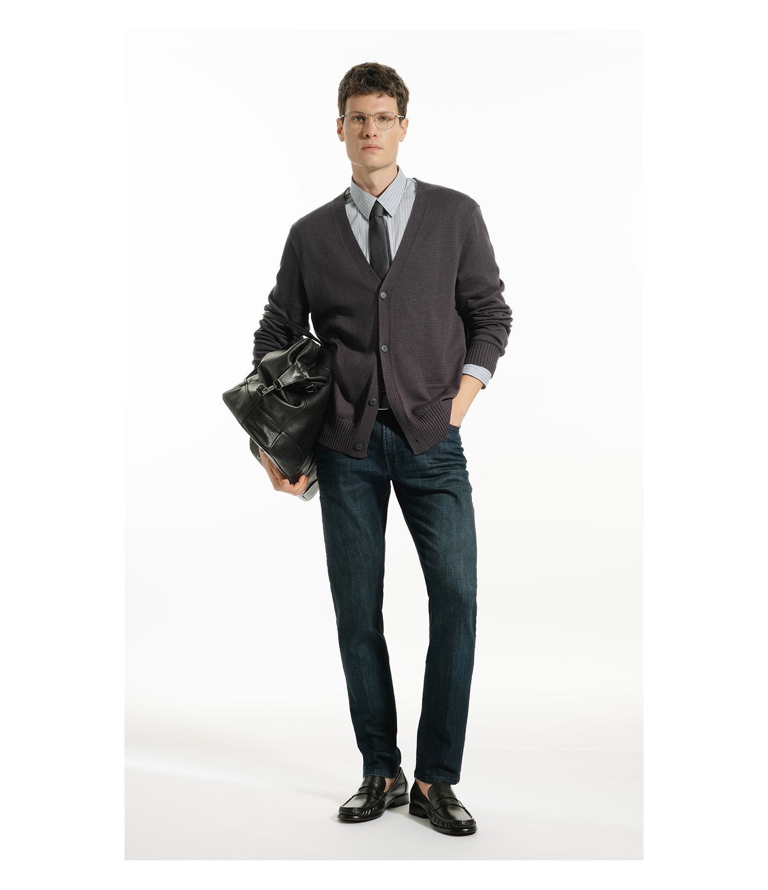 Tech Blend Ft Norway Strips Slim Irish m Azul Seco