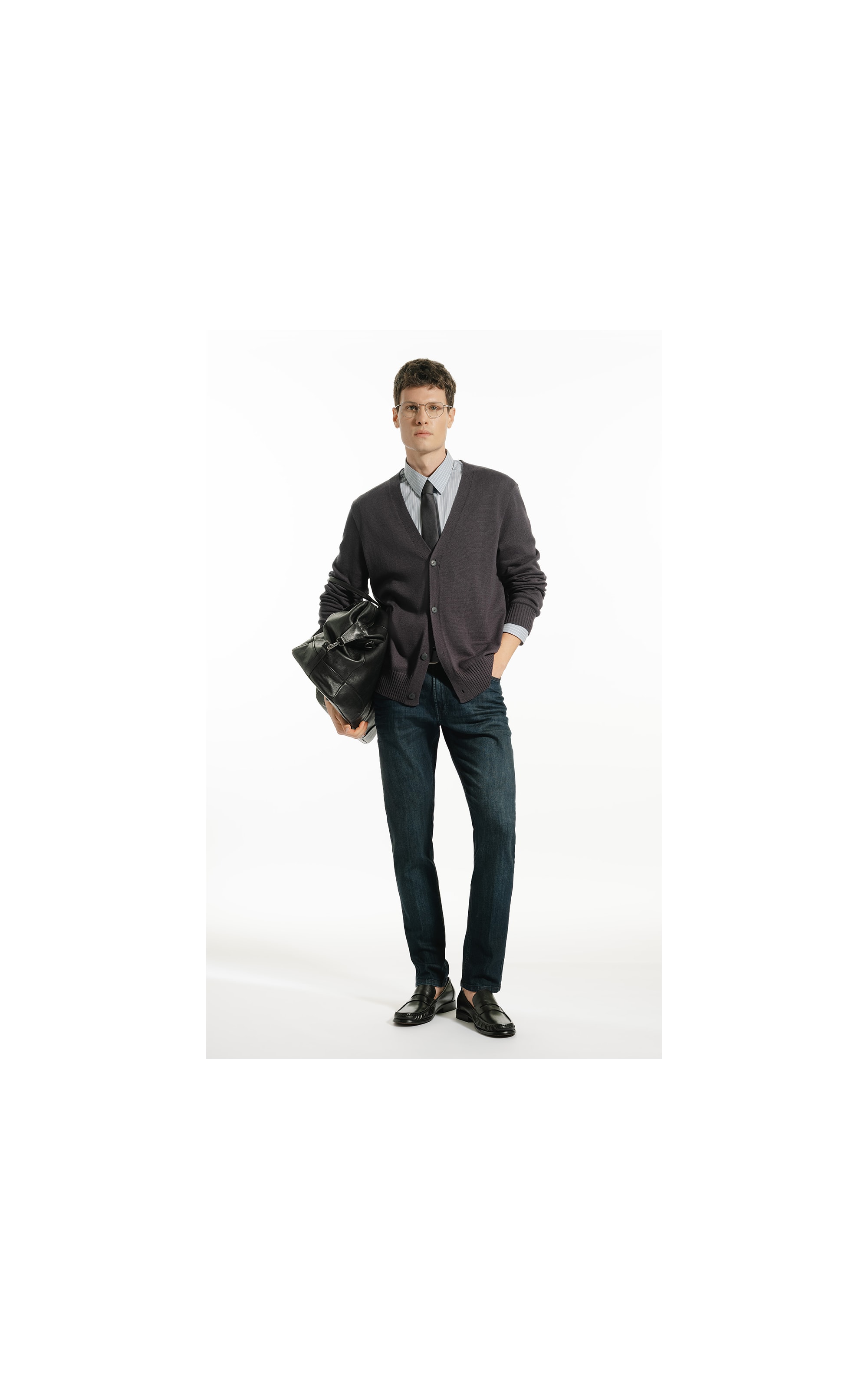Tech Blend Ft Norway Strips Slim Irish m Azul Seco
