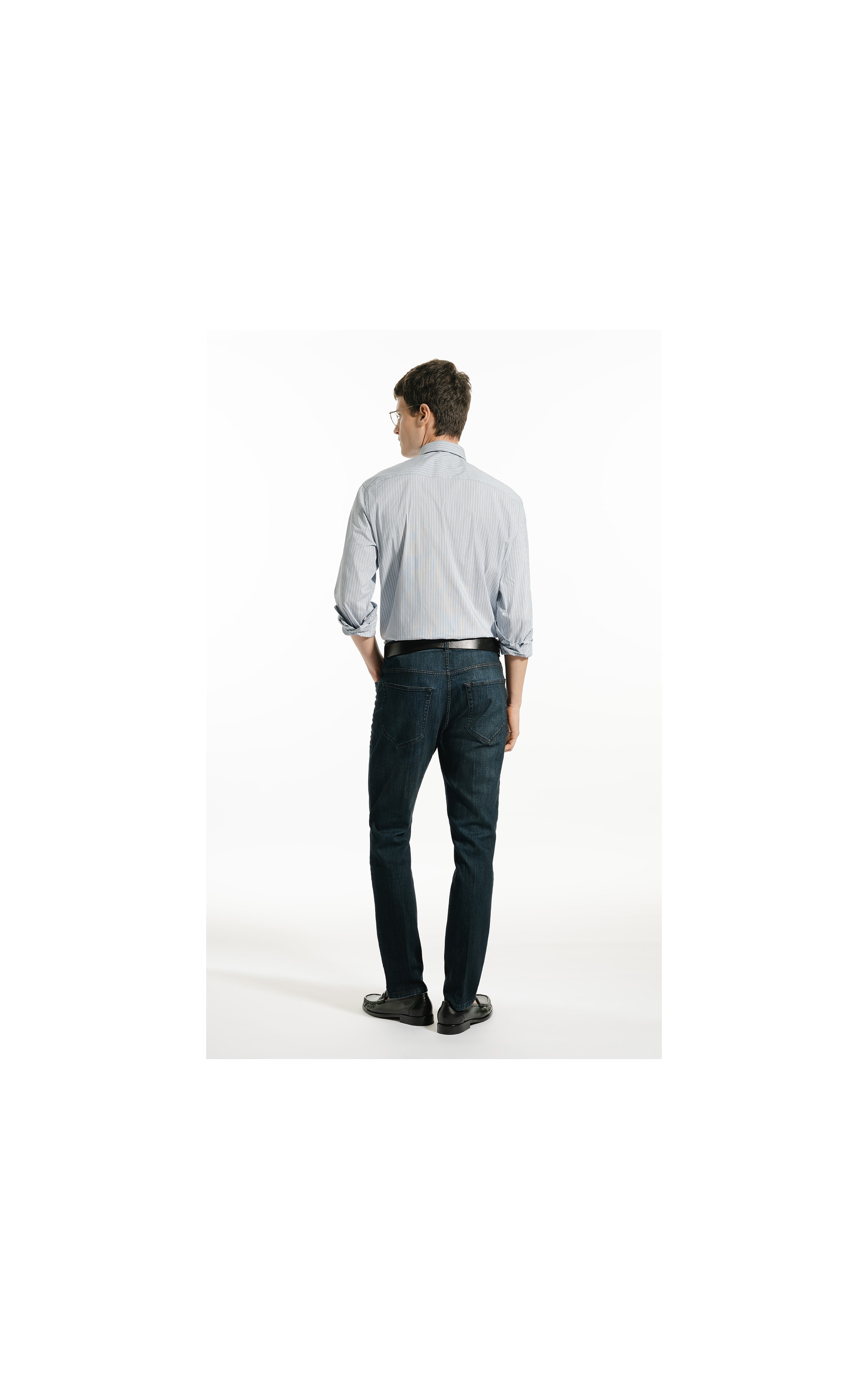 Tech Blend Ft Norway Strips Slim Irish m Azul Seco