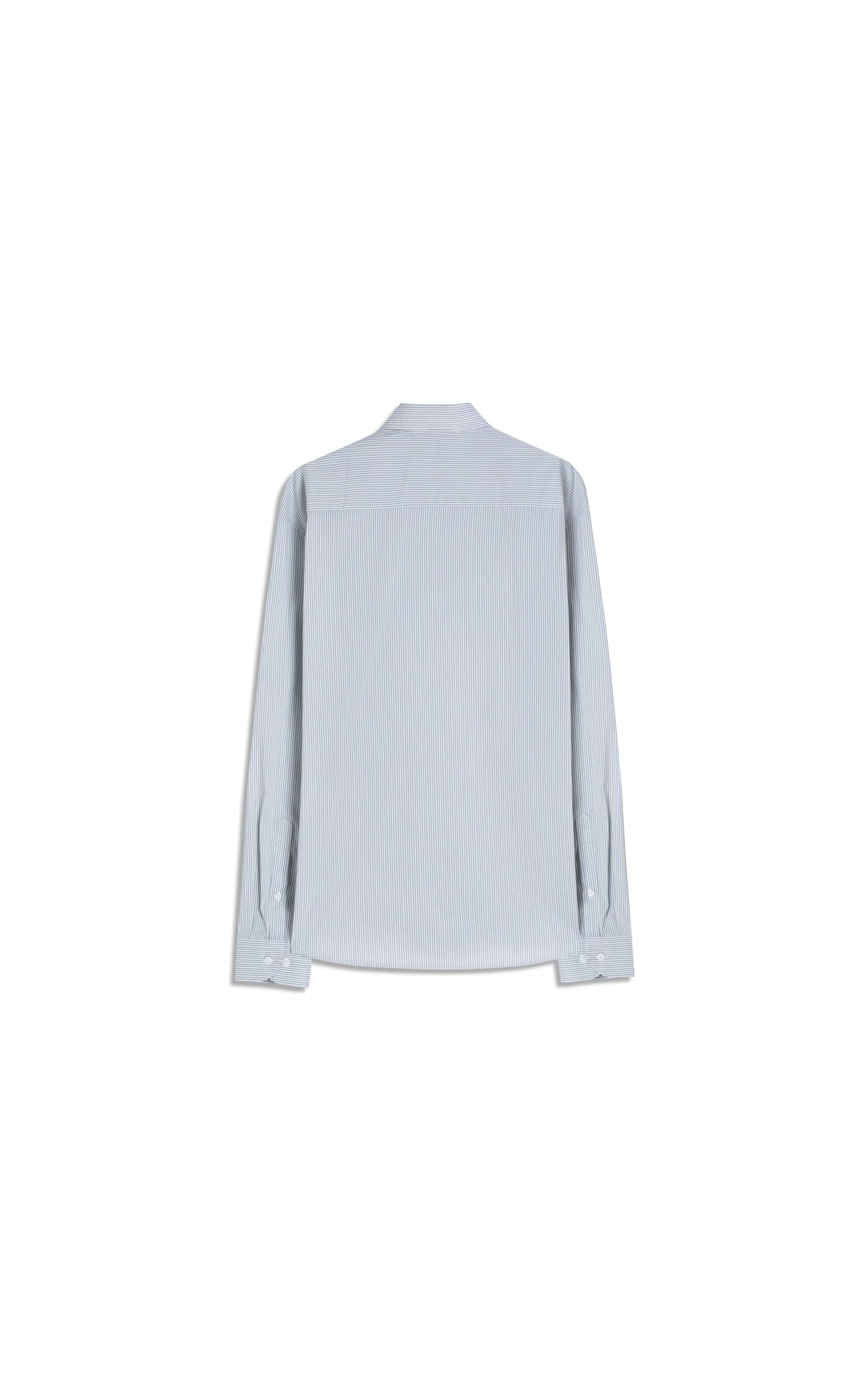 Camisa Tech Blend Moritz Classic Irish Pkt Ml Cinza Claro
